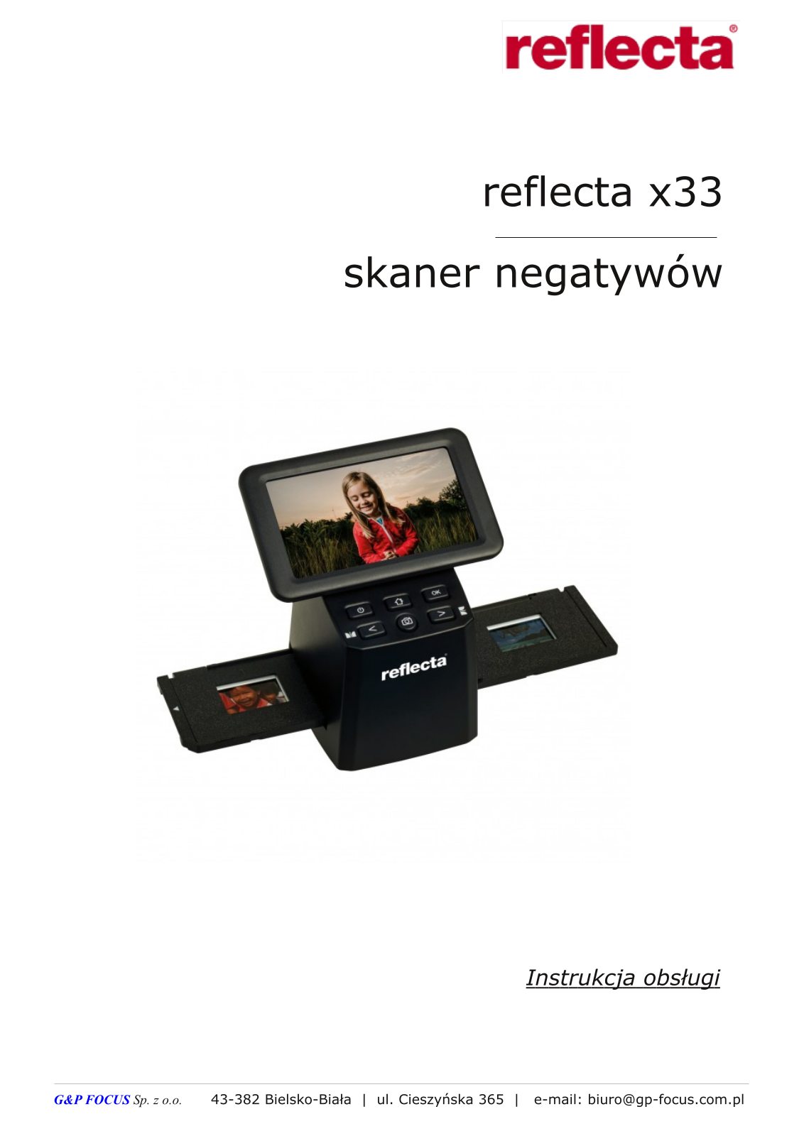 REFLECTA x33 User guide