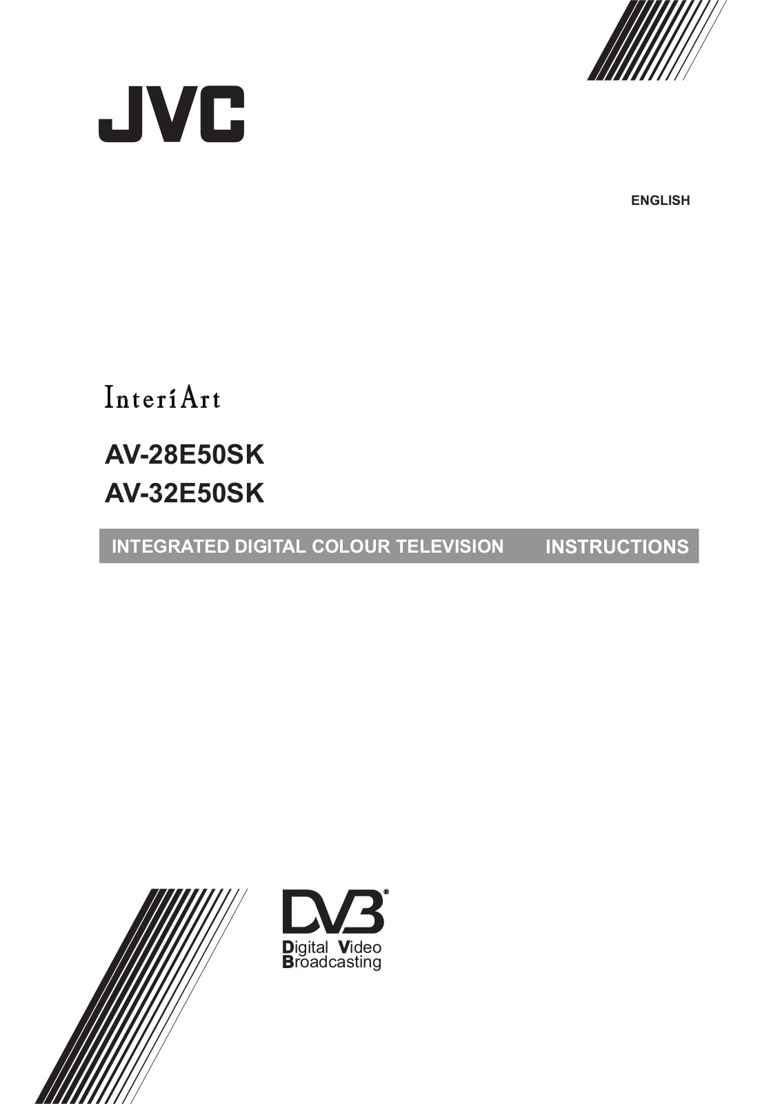 JVC AV-28E50SK, AV-32E50SK User Manual