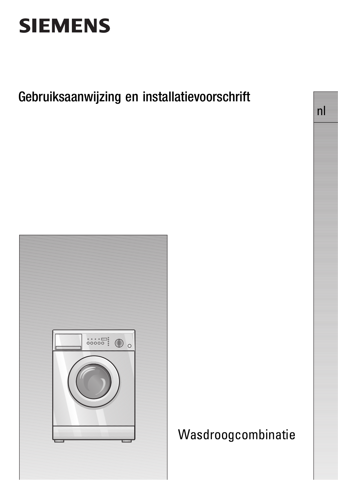 Siemens WDI1441 User Manual