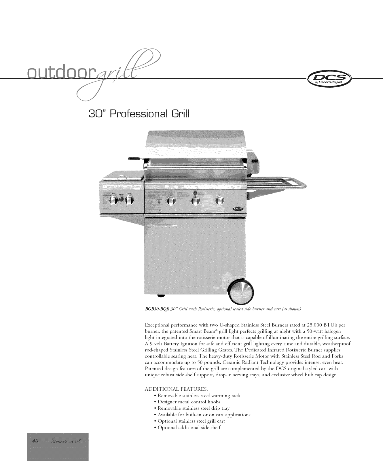 DCS BGB30-BQRL-70004A, BGB30-BQRN-70004A Installation Guide - ManualMachine.com