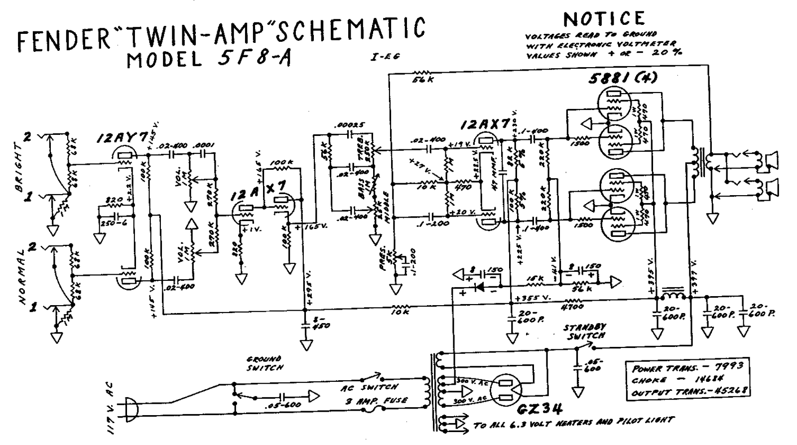 Fender 5f8a schematic