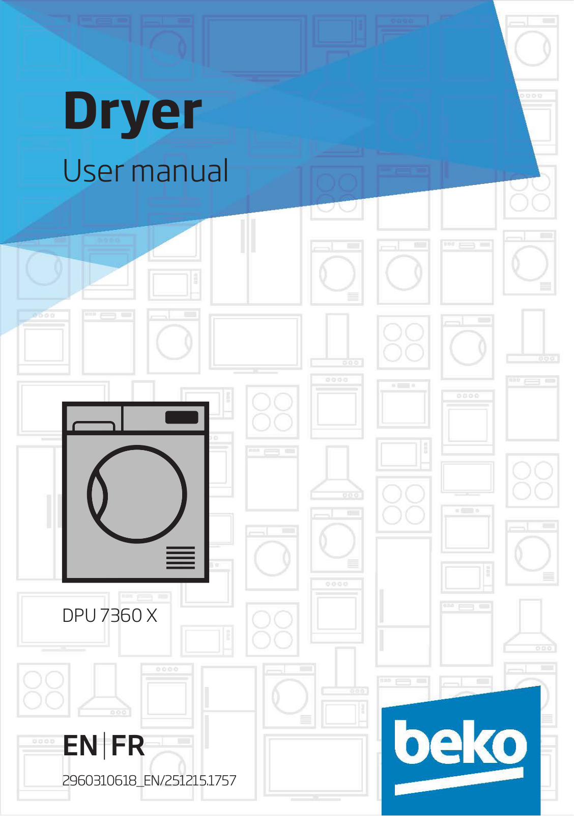 Beko DPU 7360 X User manual