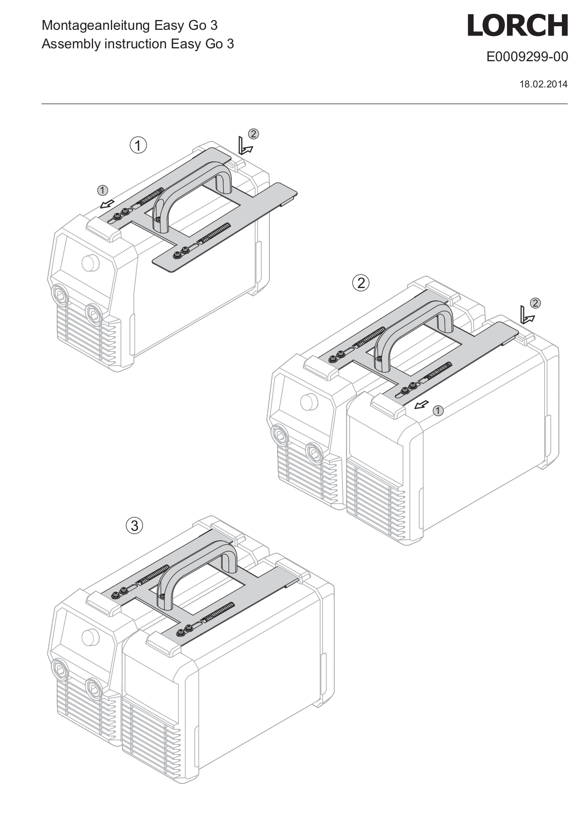 Lorch Easy Go 3 Assembly instruction - ManualMachine.com