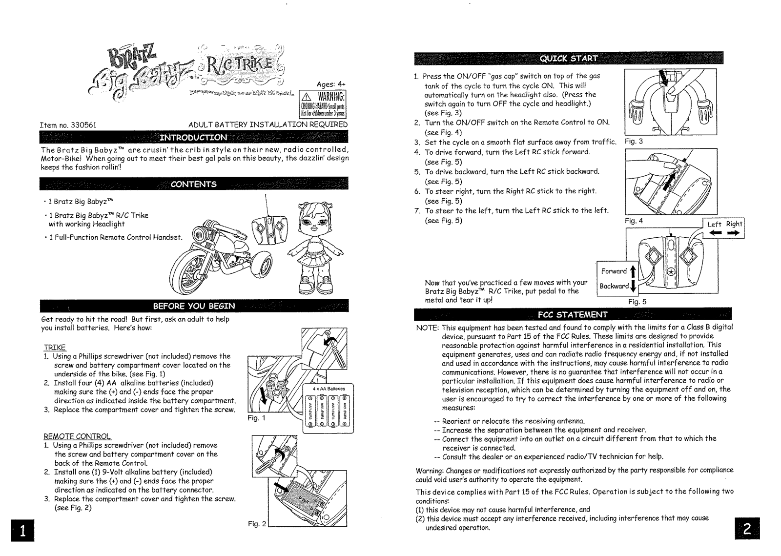 MGA Entertainment 330561 User Manual