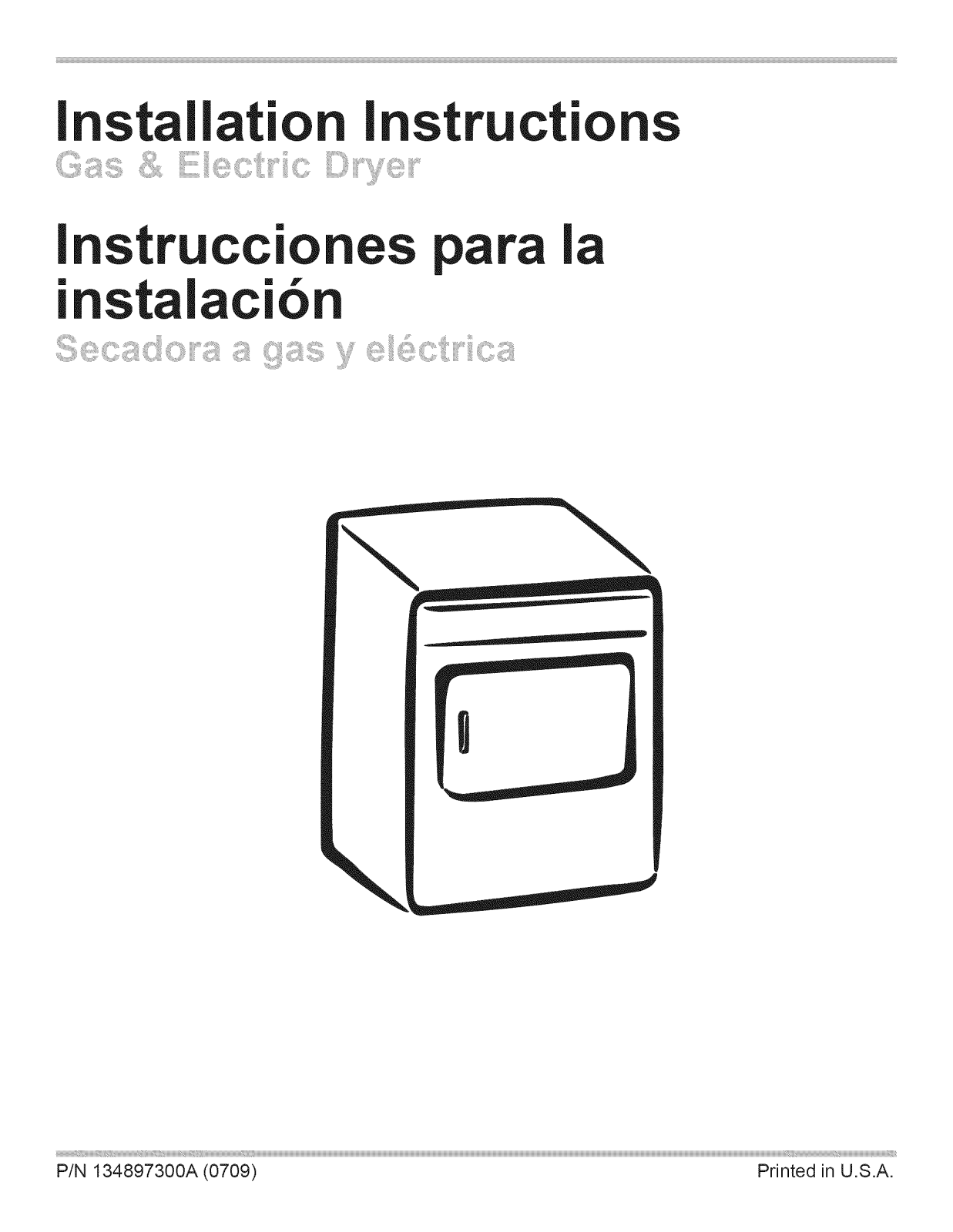 Frigidaire CDG2000FW1, GLER1042FS0, GLGR1042FC0, GLGR1042FC1, GLGR1042FS0 Installation Guide - ManualMachine.com