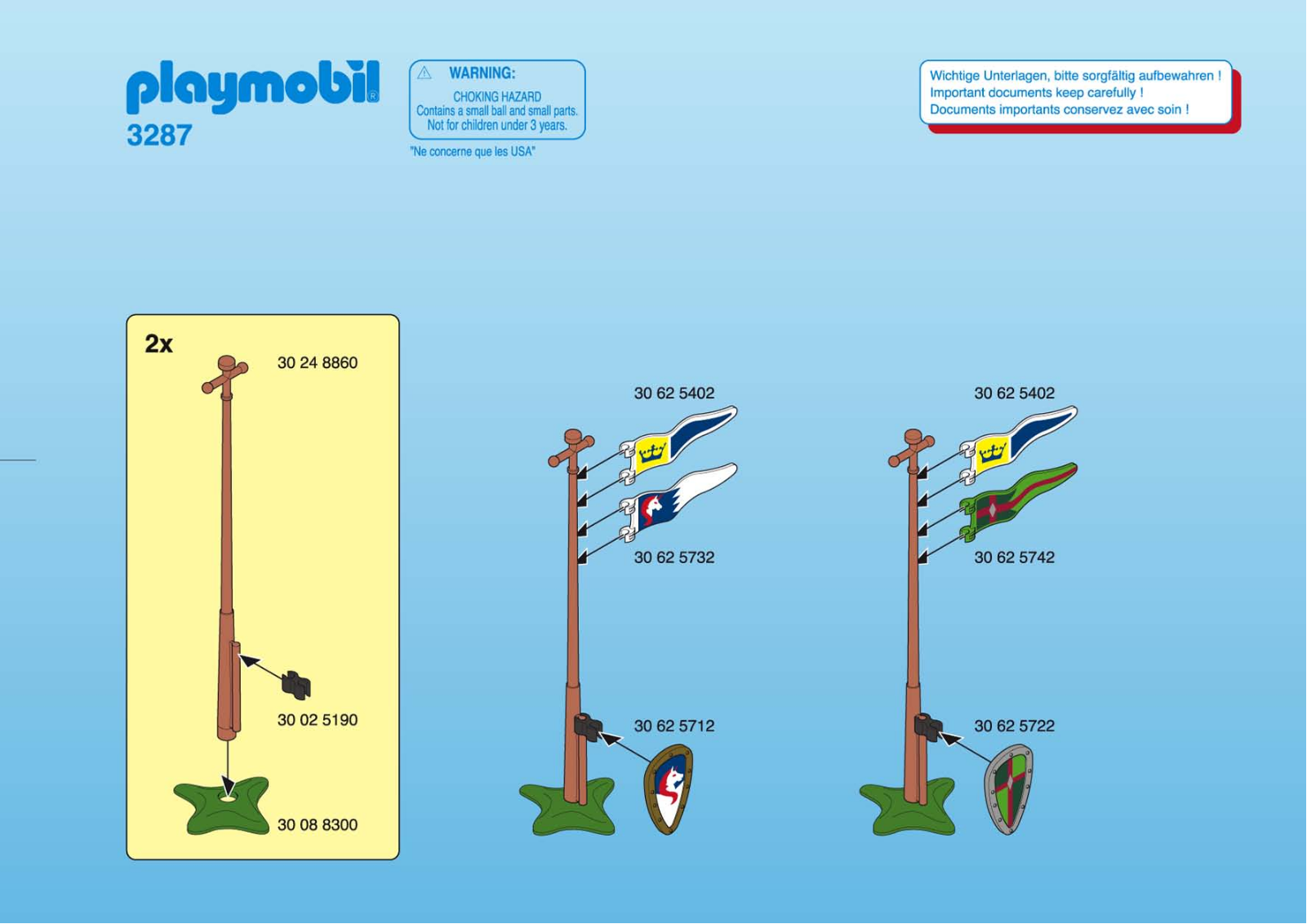 Playmobil 3287 Instructions