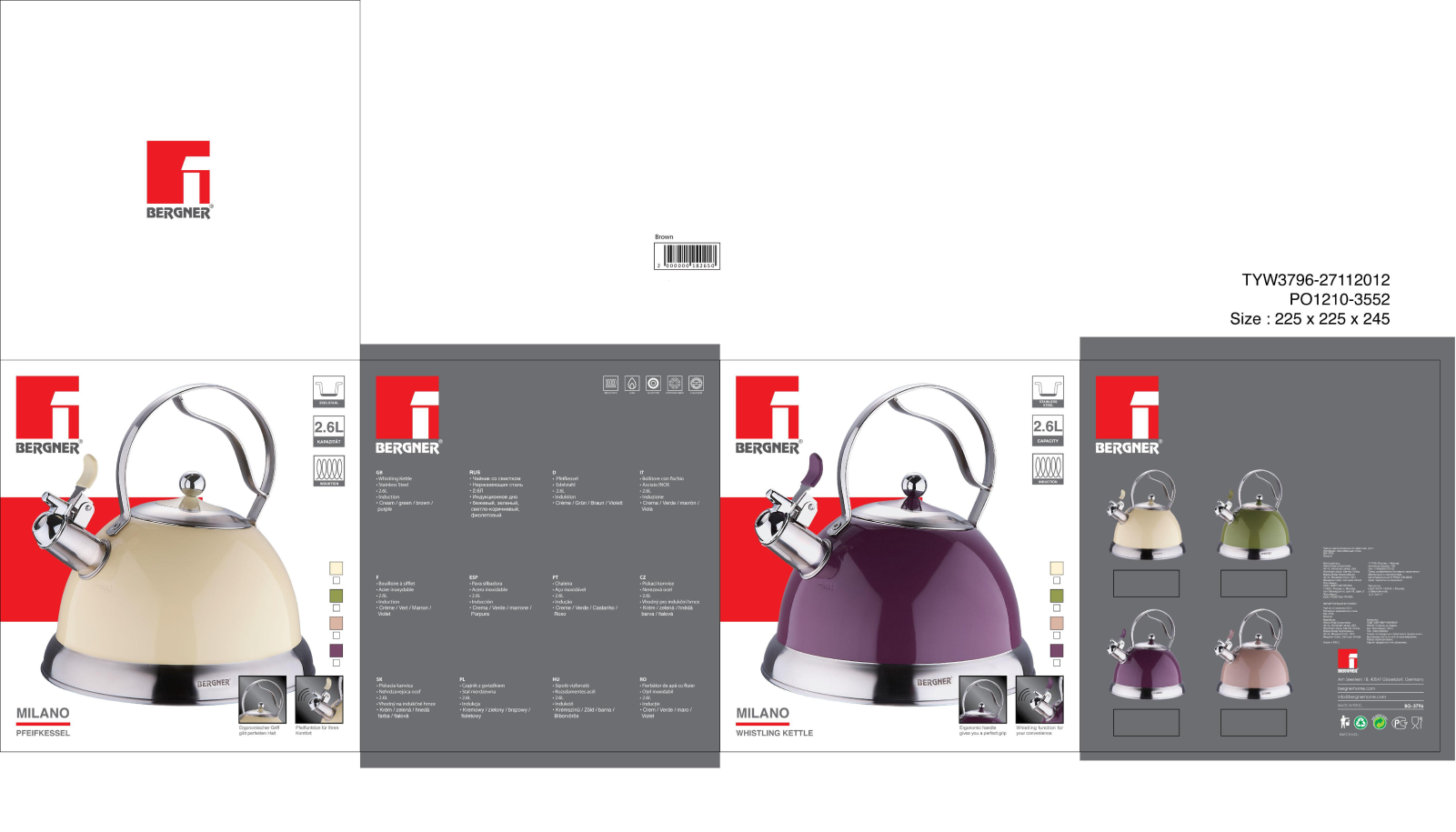 BERGNER Milano User Manual - ManualMachine.com