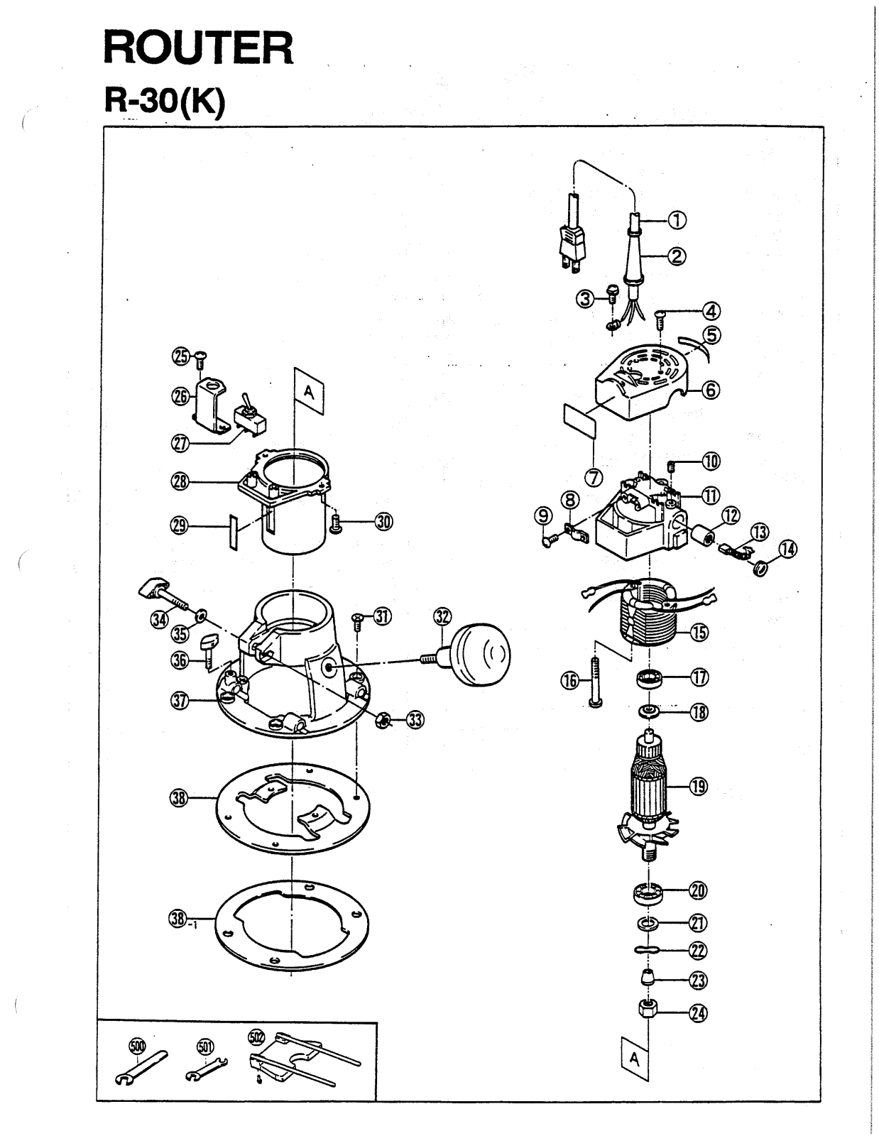 Ryobi R30(K) User Manual