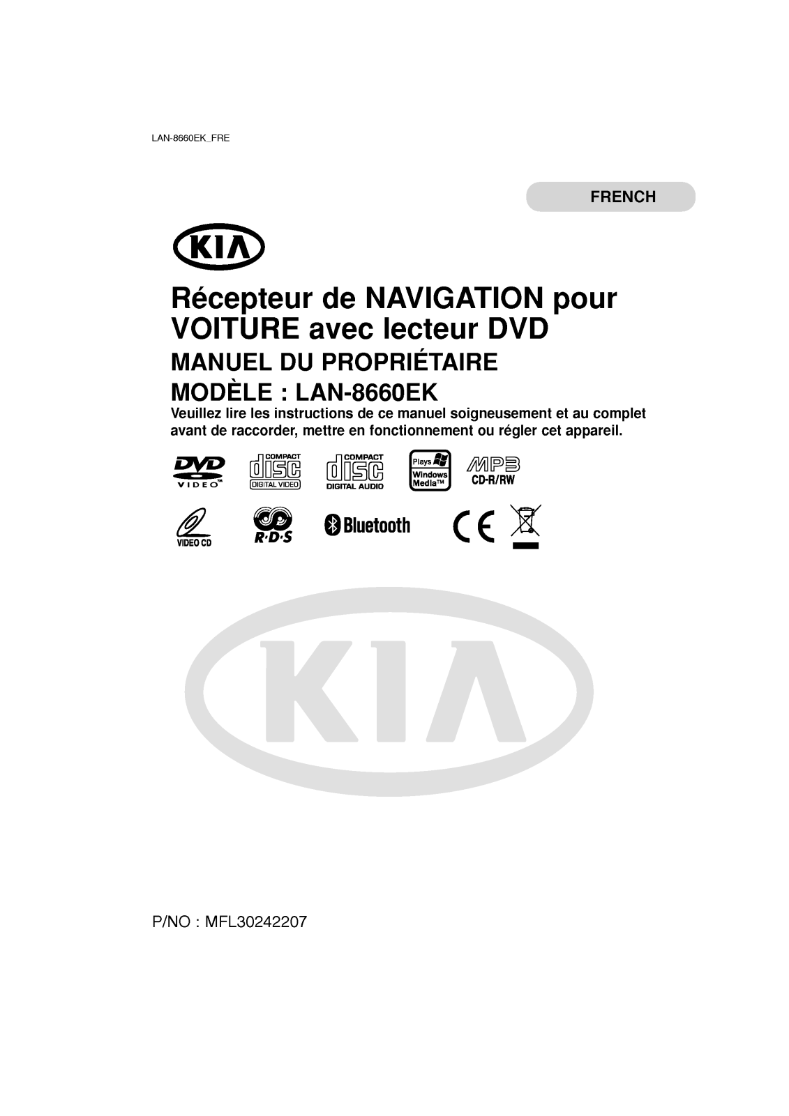 LG LAN-8660EK User Manual