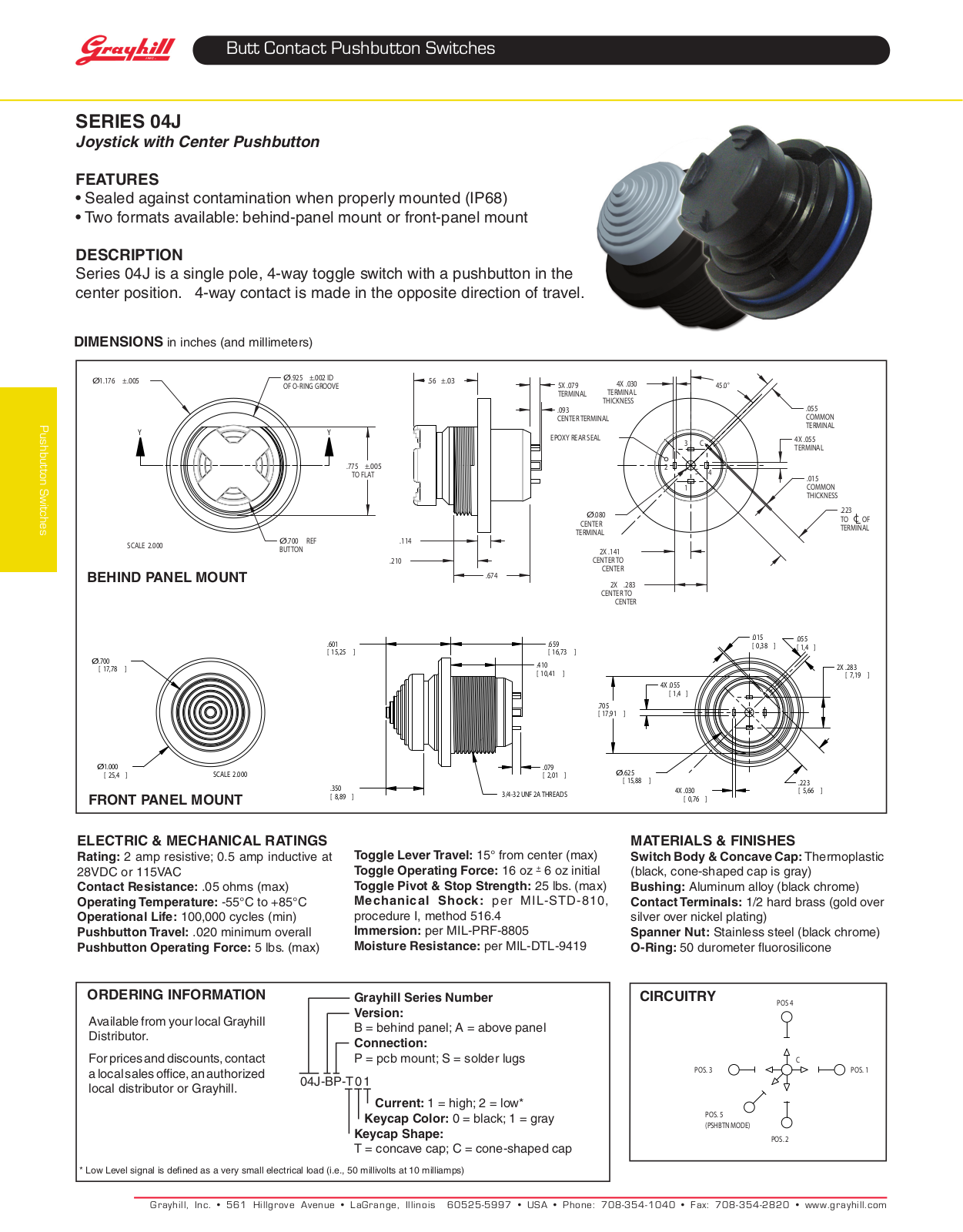 Grayhill 04J User Manual