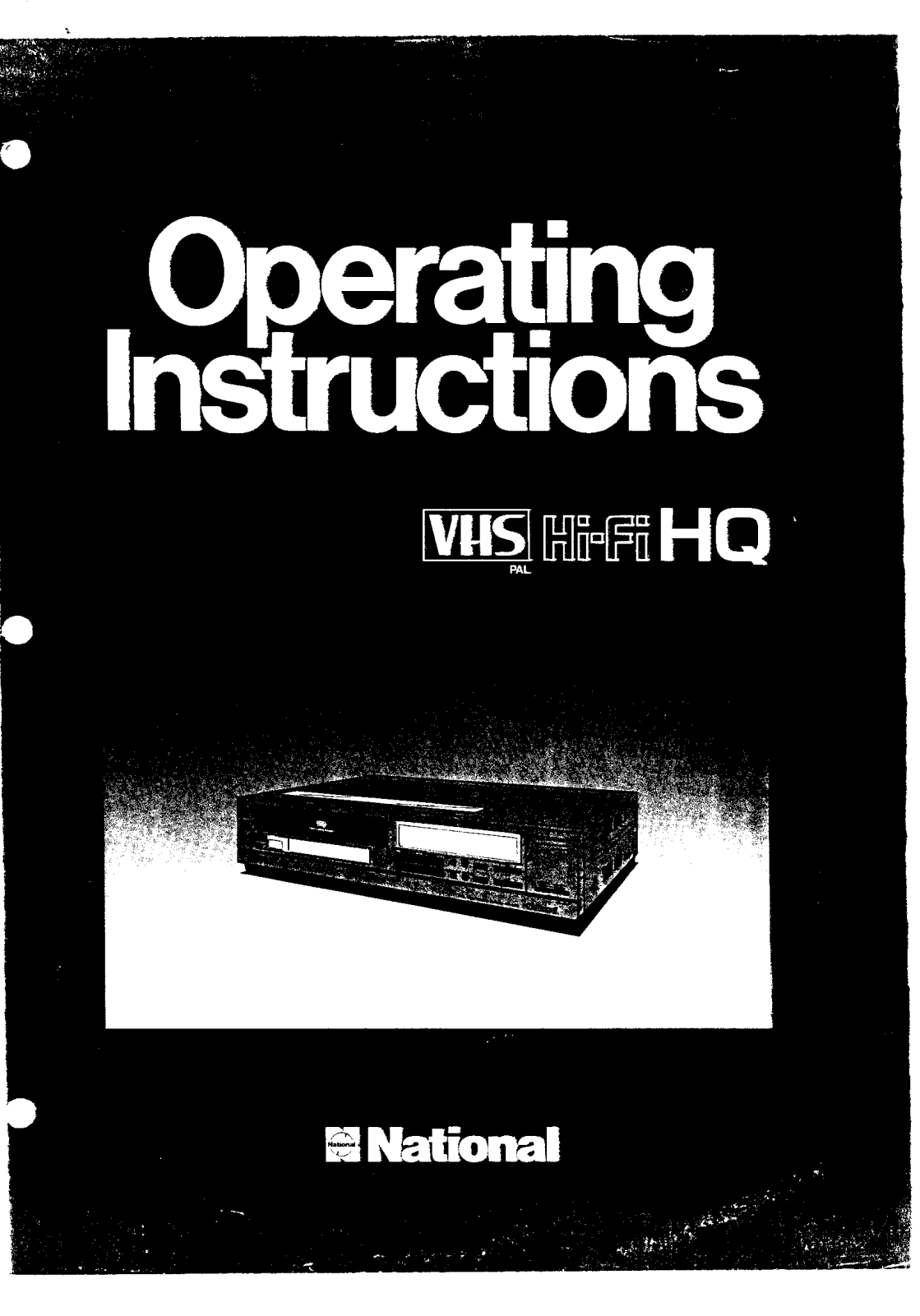 Panasonic NV-H70EA Operating Instruction