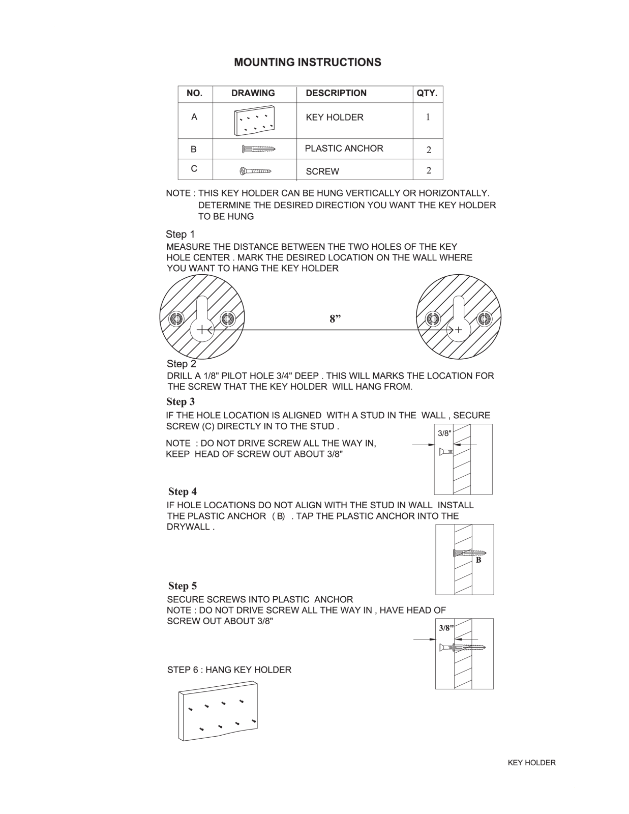 Foundstone W007429662 Installation & Assembly - ManualMachine.com