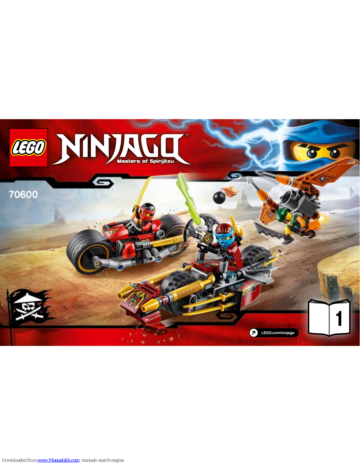 LEGO NINJAGO 70600 Building Instructions