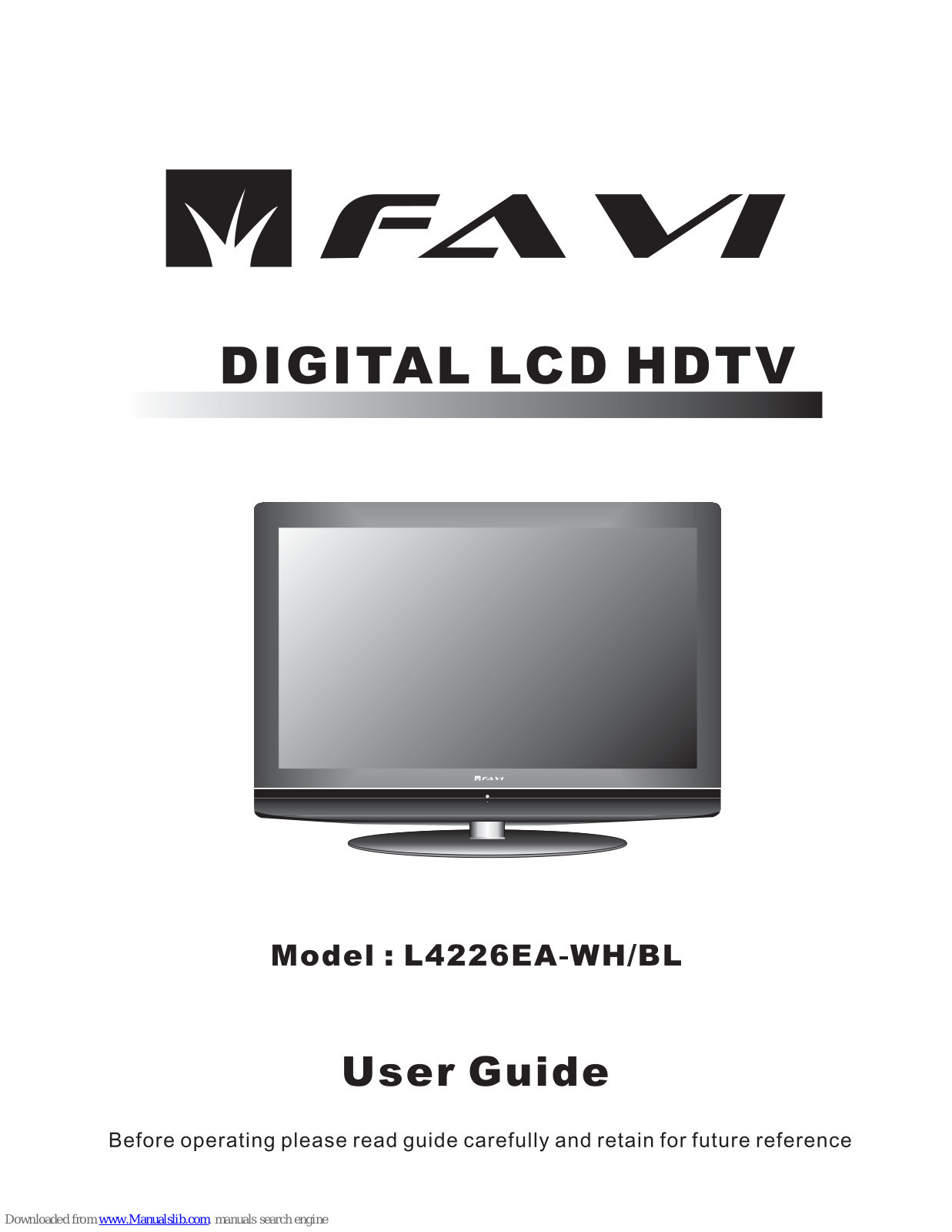 FAVI L4226EA, L4226EA2, L4226EA2-WH, L4226EA2-BL User Manual