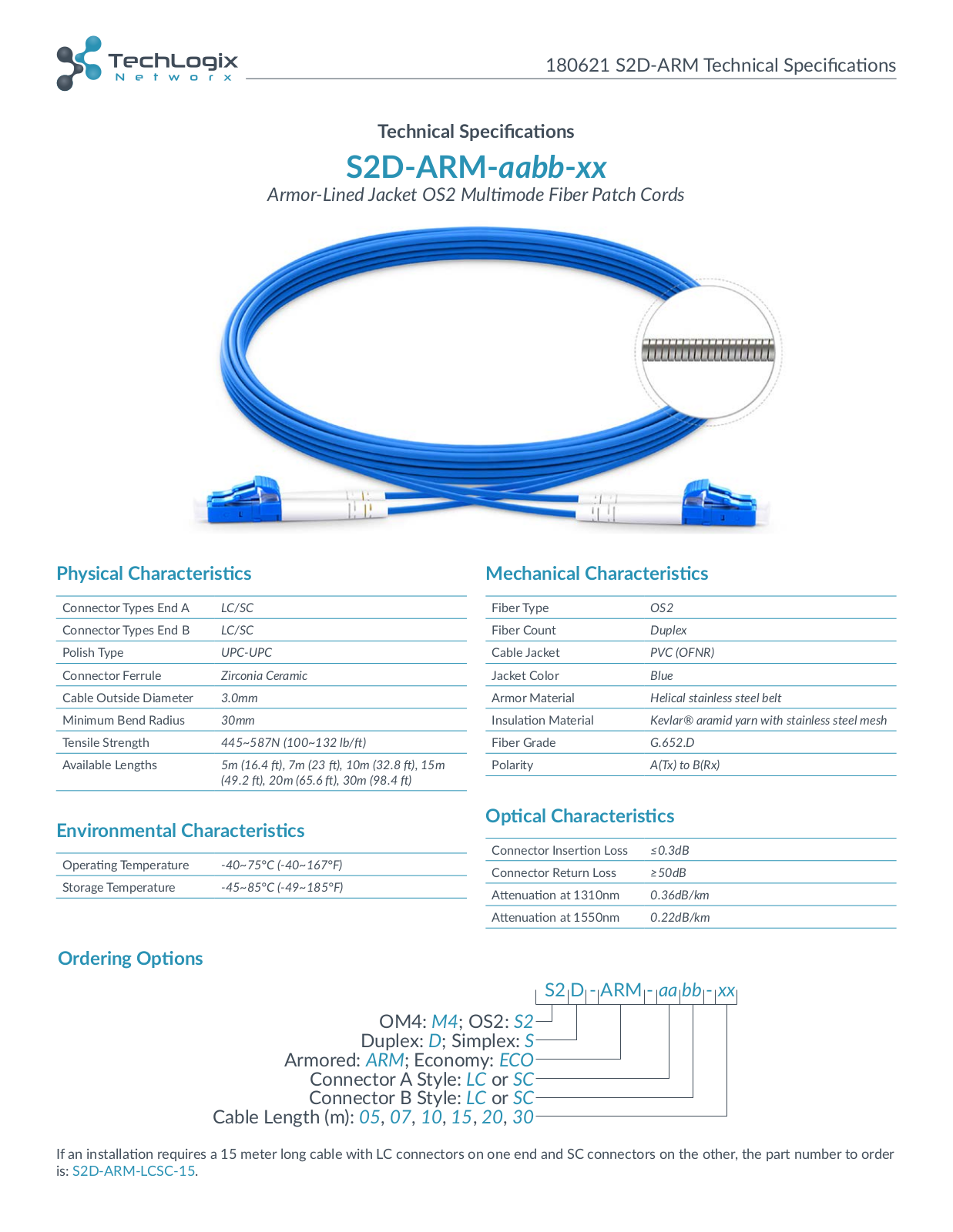 TechLogix Networx S2D-ARM-aabb-xx Datasheet