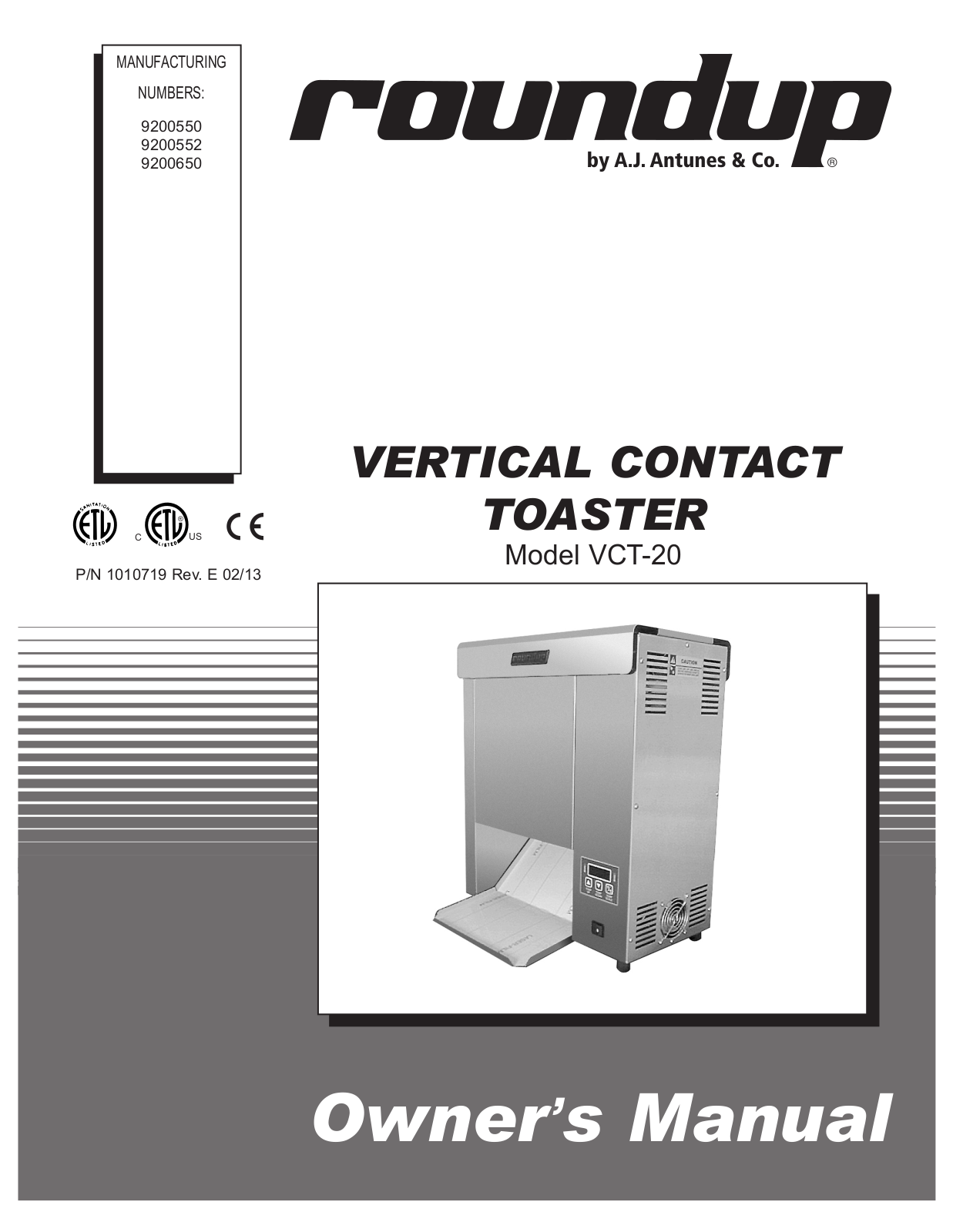 Antunes VCT-20 Installation Manual