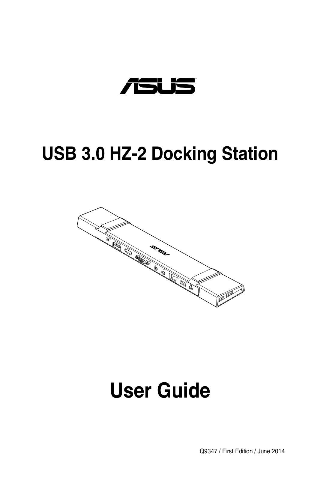 ASUS HZ-2, Q9347 User Manual