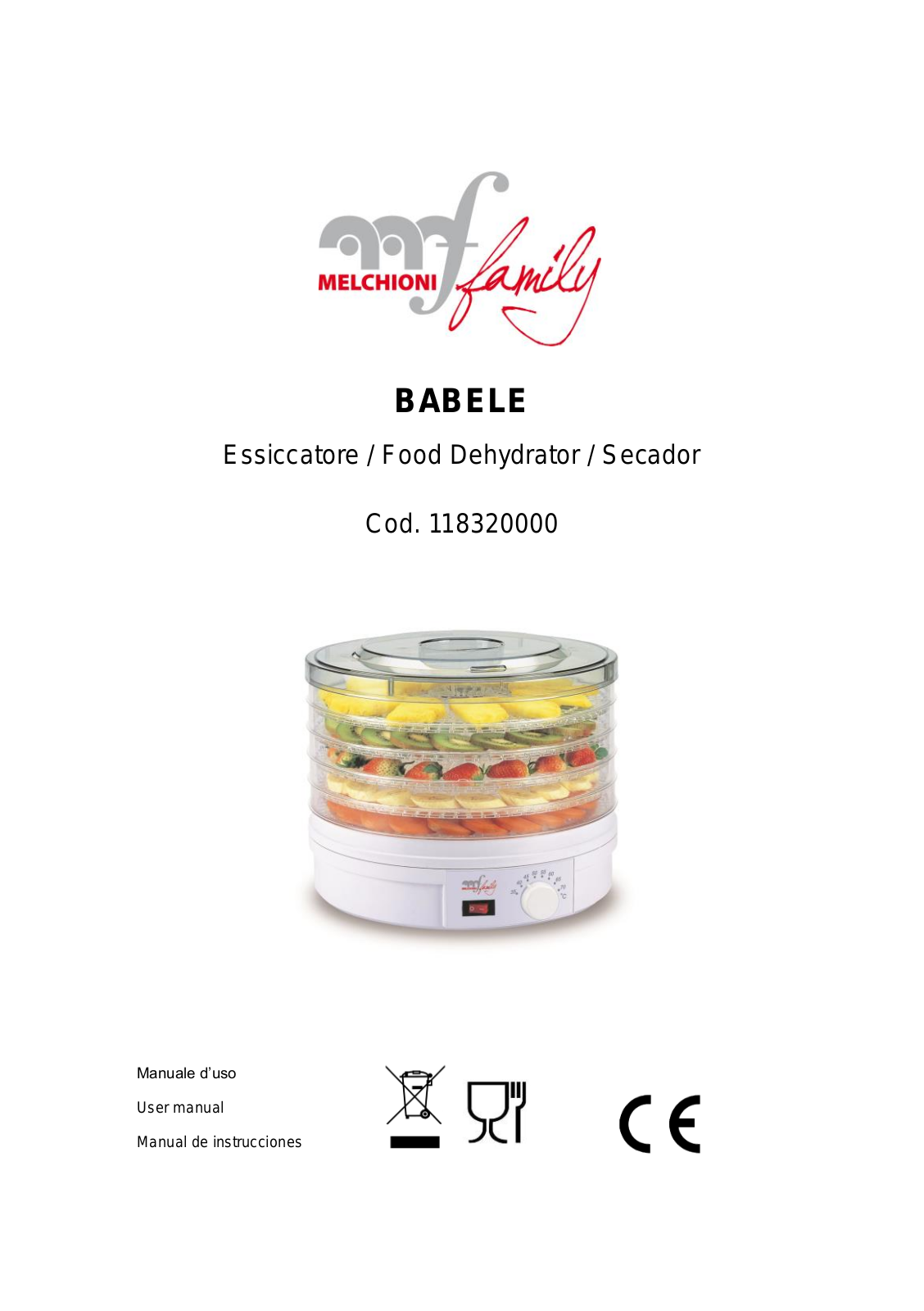 Melchioni BABELE User guide - ManualMachine.com