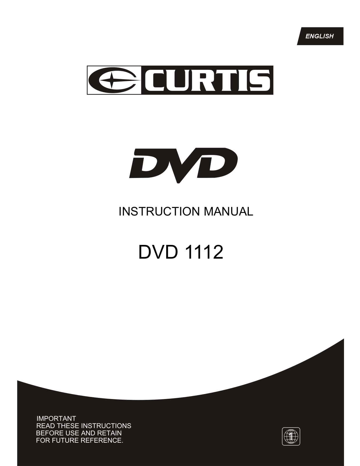 Curtis DVD1112 User Manual