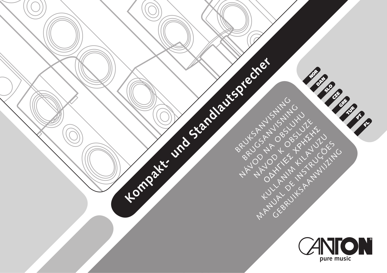 Canton STANDLAUTSPRECHER, KOMPAKTLAUTSPRECHER User Manual