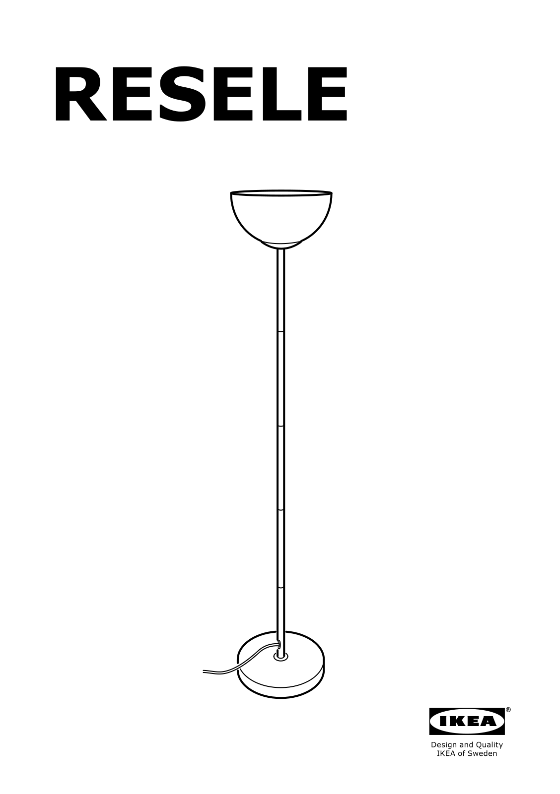 IKEA RESELE User Manual