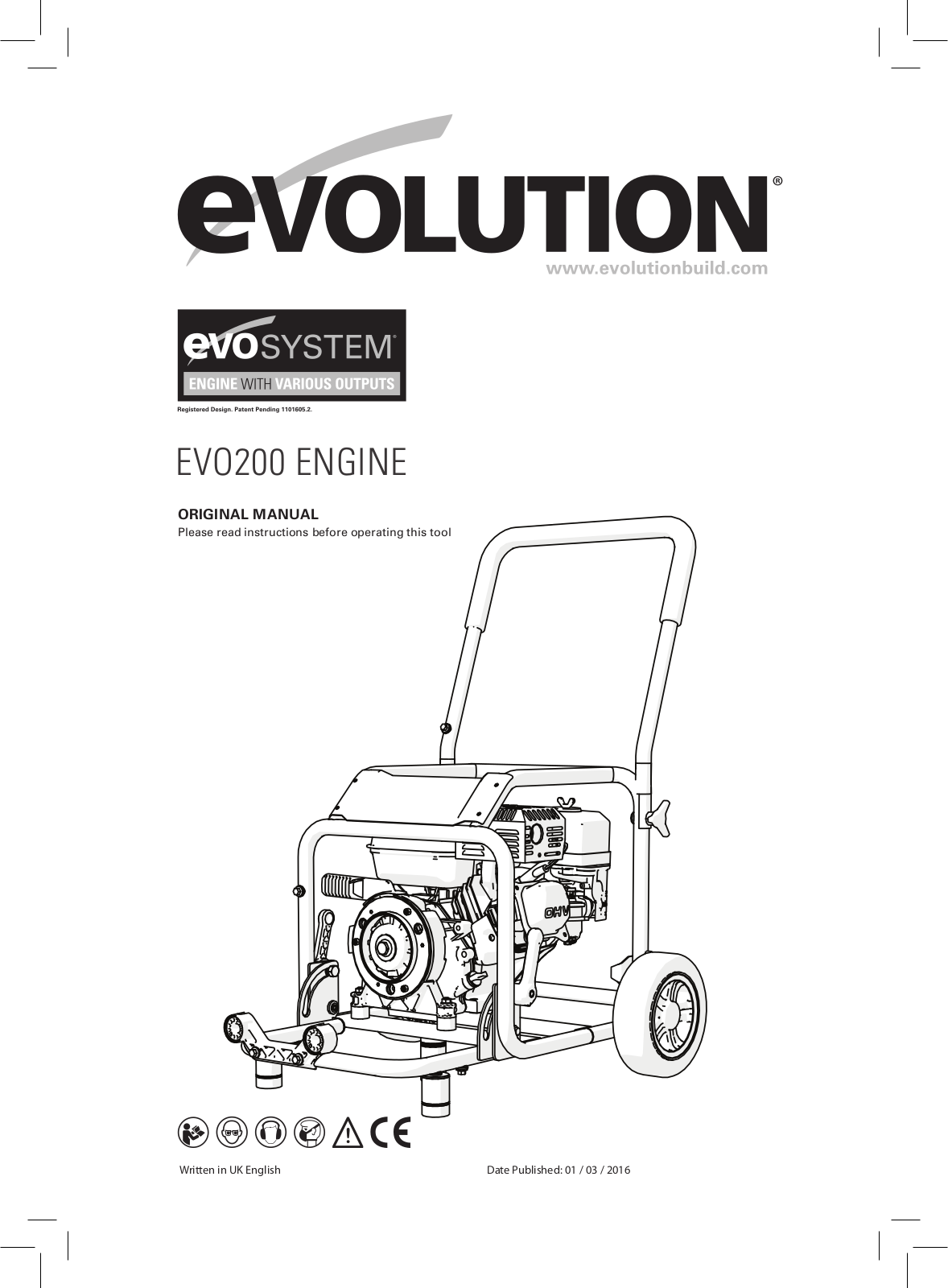 Evolution EVO200 User Manual