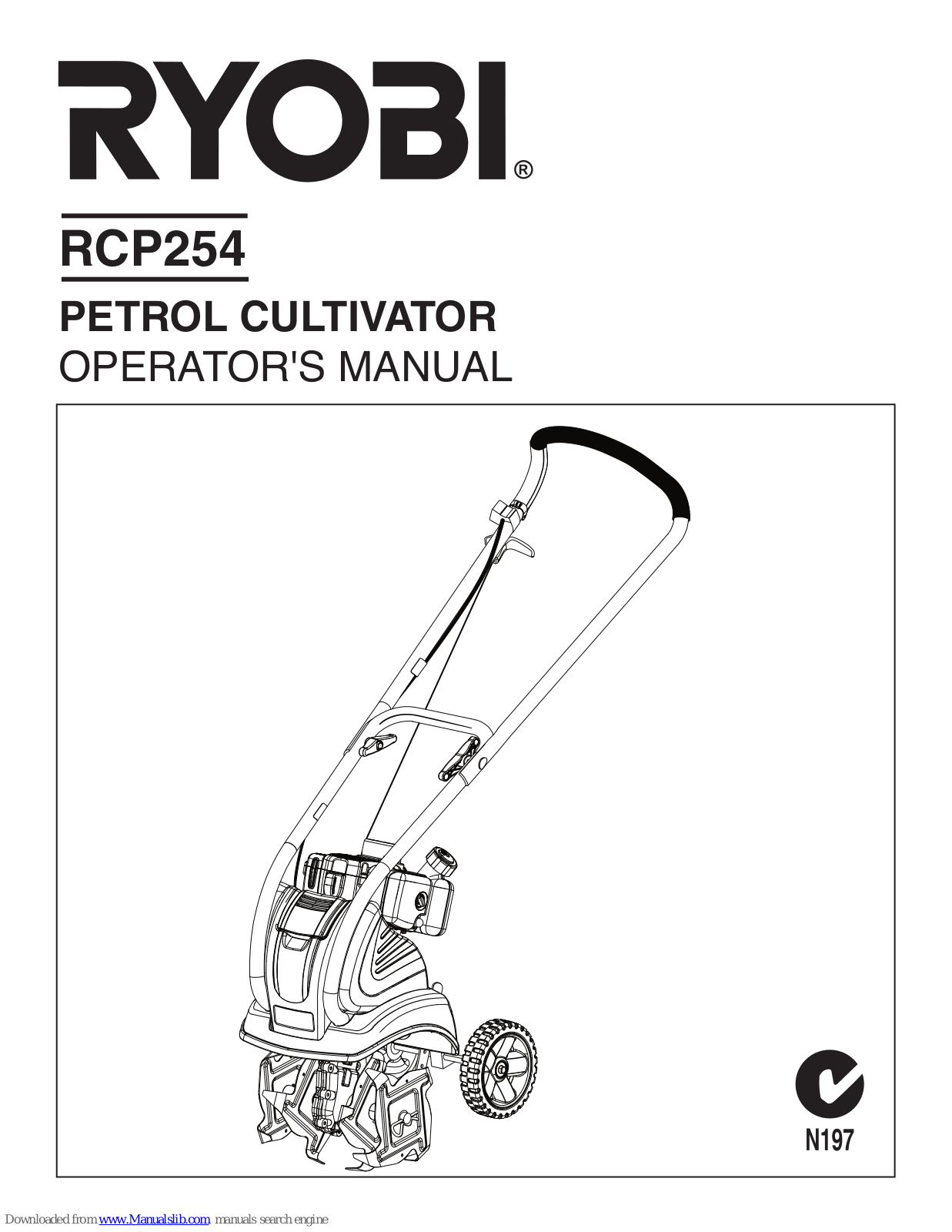 Ryobi RCP254 Operator's Manual - ManualMachine.com