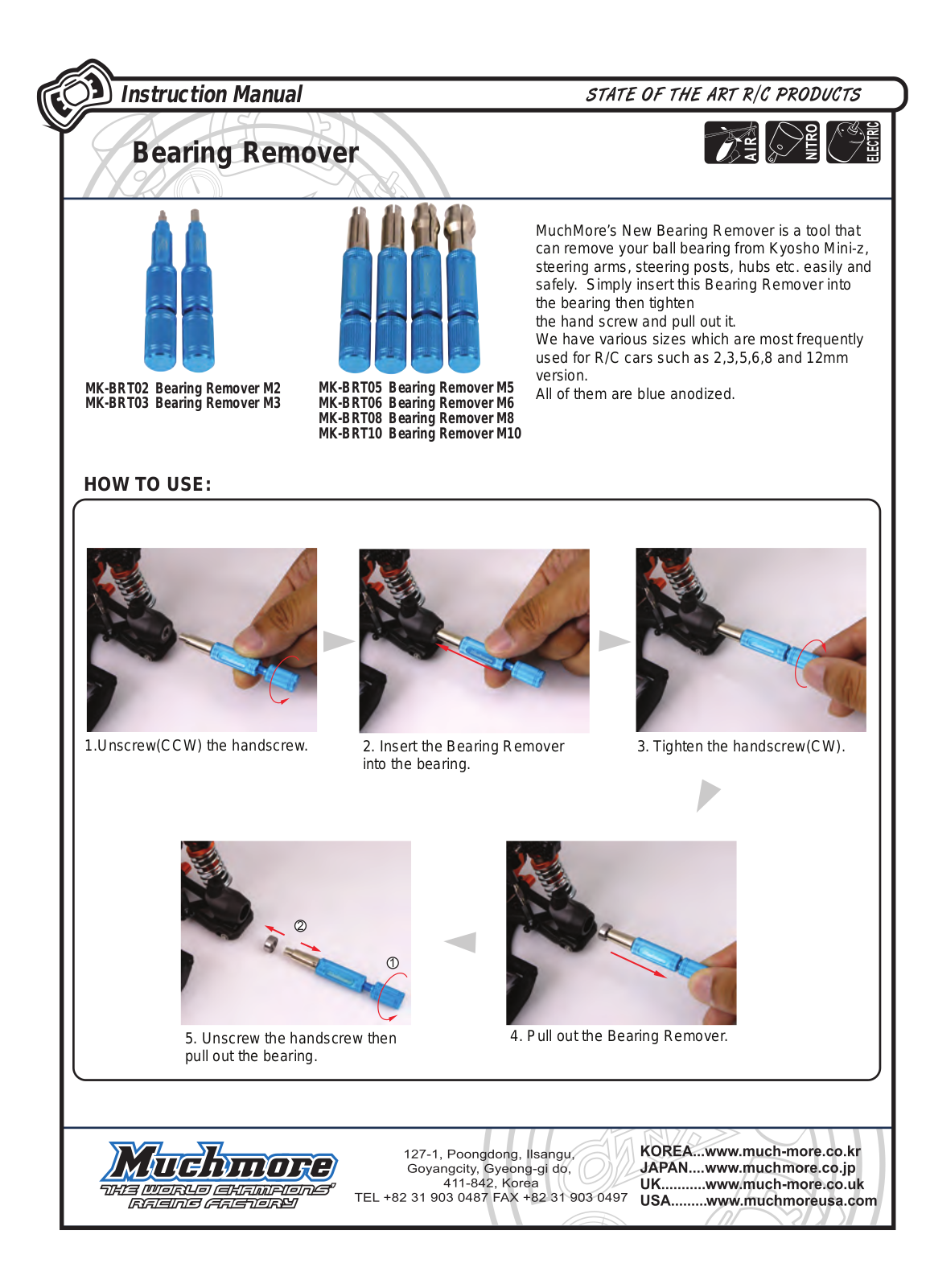 Muchmore MK-BRT0x User Manual - ManualMachine.com