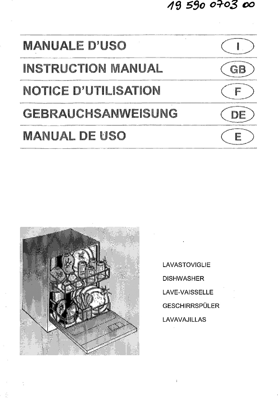 Smeg AP641B, DDW118.1, SME3100ES, SG60521W1, AP541.2 User Manual