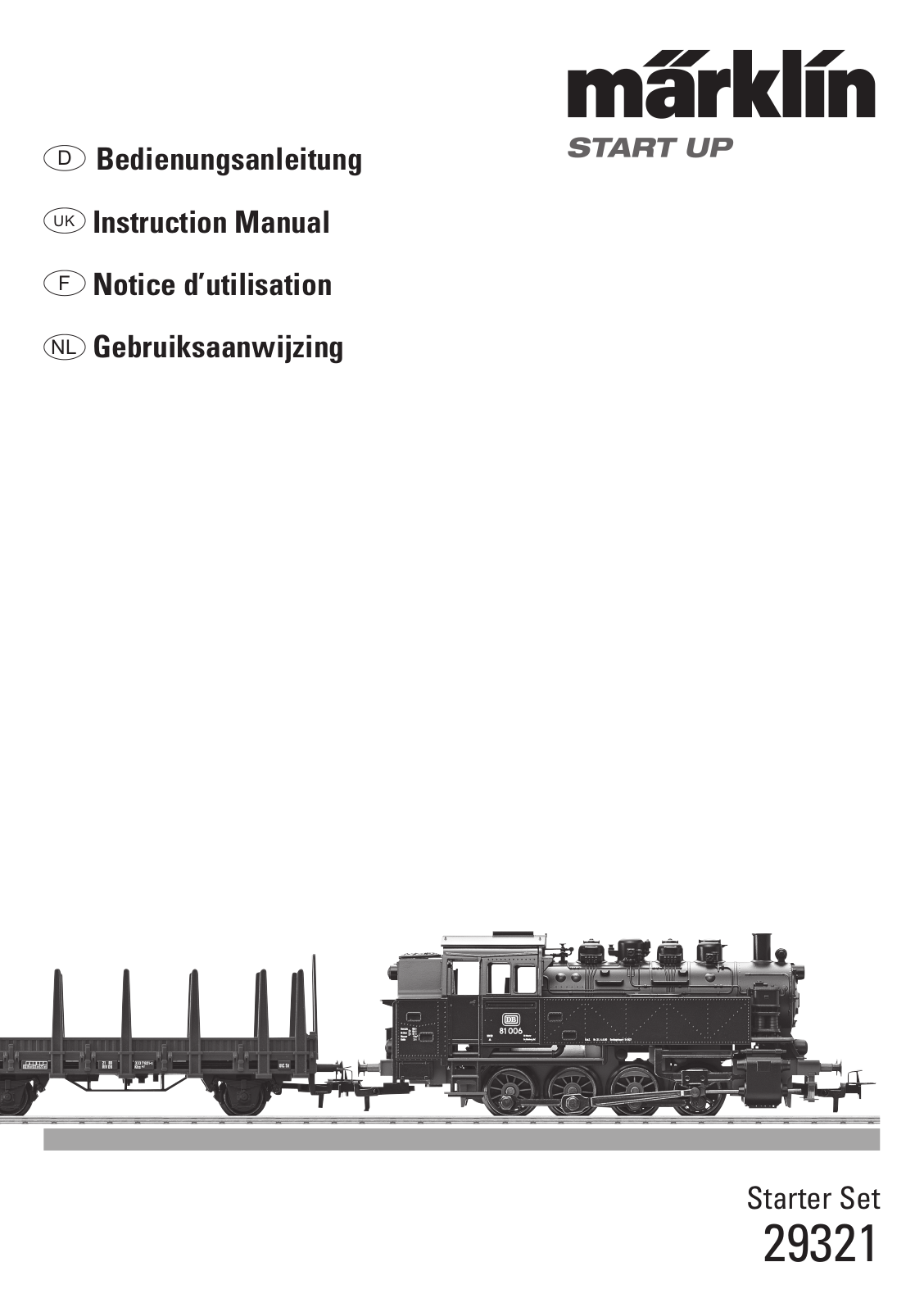 Märklin 29321 User guide