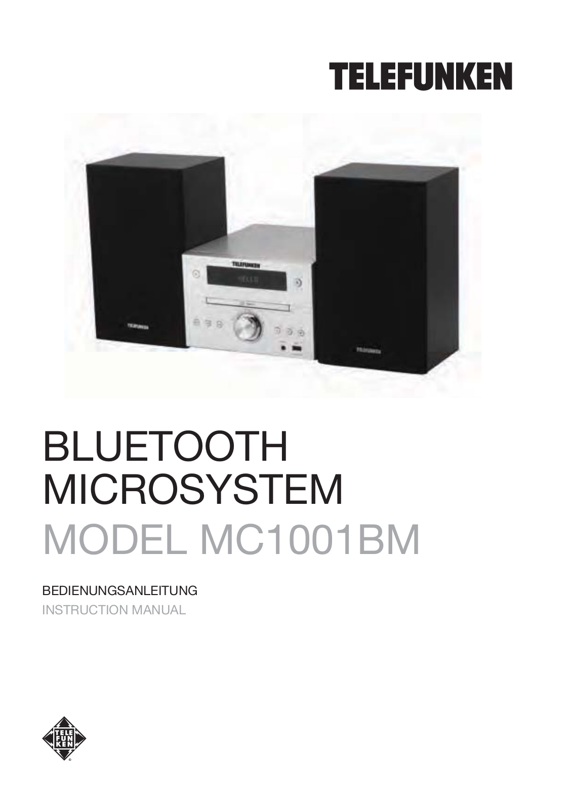Telefunken MC-1001-BM Owners Manual