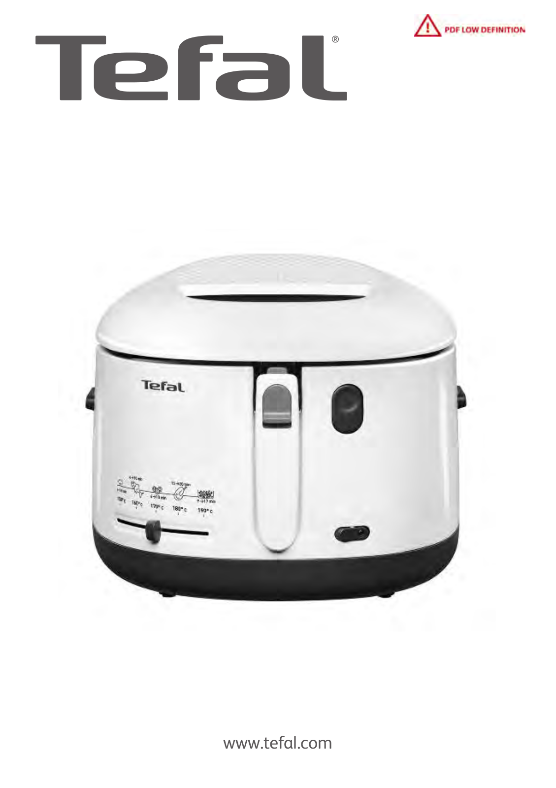 Tefal FF1621 User Manual