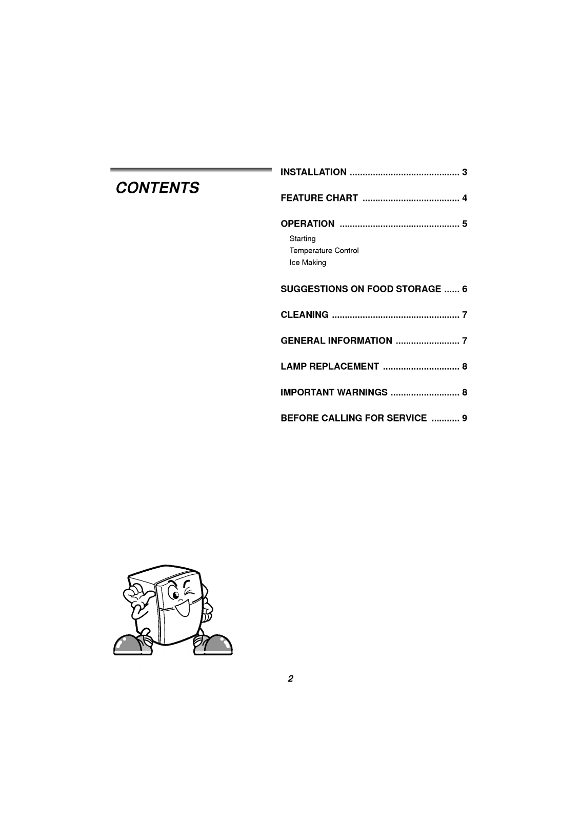 LG GR-522SSF User Manual