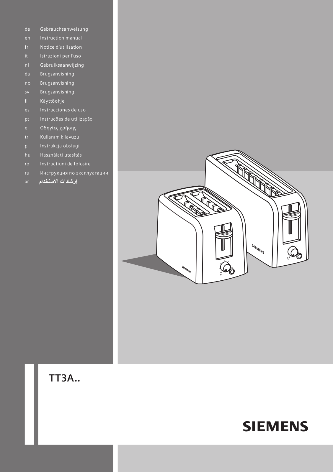 Siemens TT3A0107 User Manual