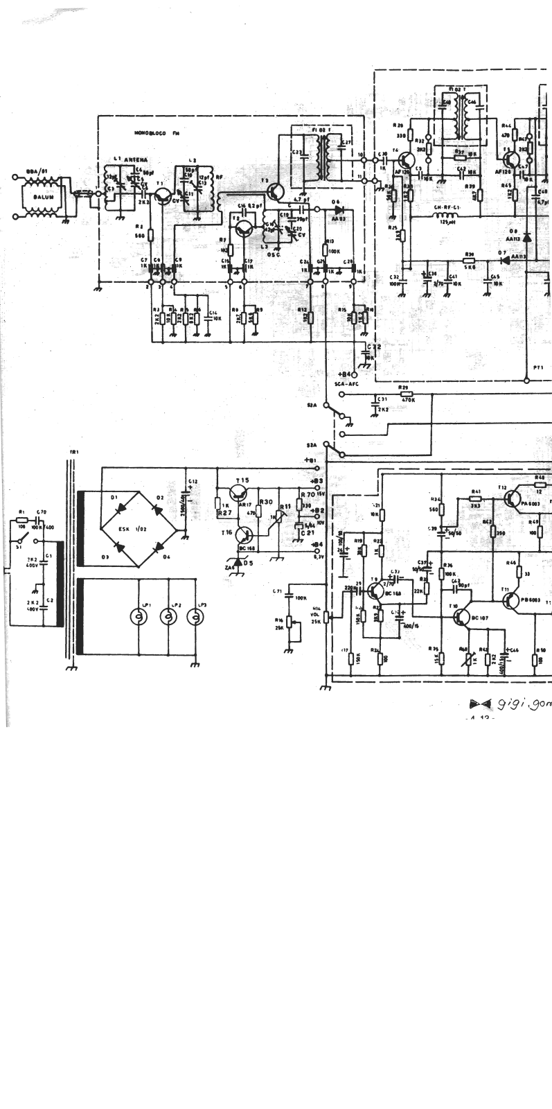 Gradiente FMR 10II Schematic