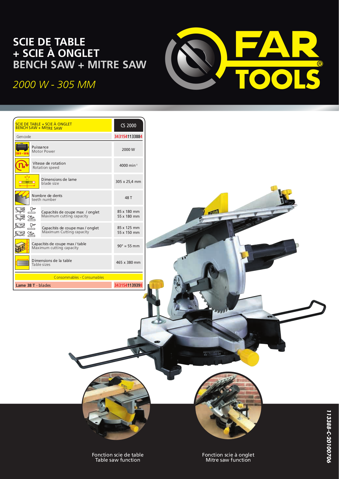 FARTOOLS CS 2000 User Manual