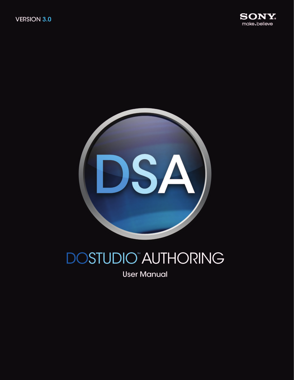 Sony DoStudio Authoring User Manual