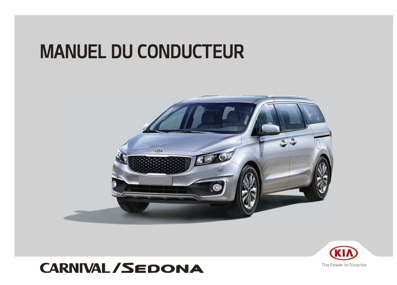 Kia Sedona 2018 Owner's Manual