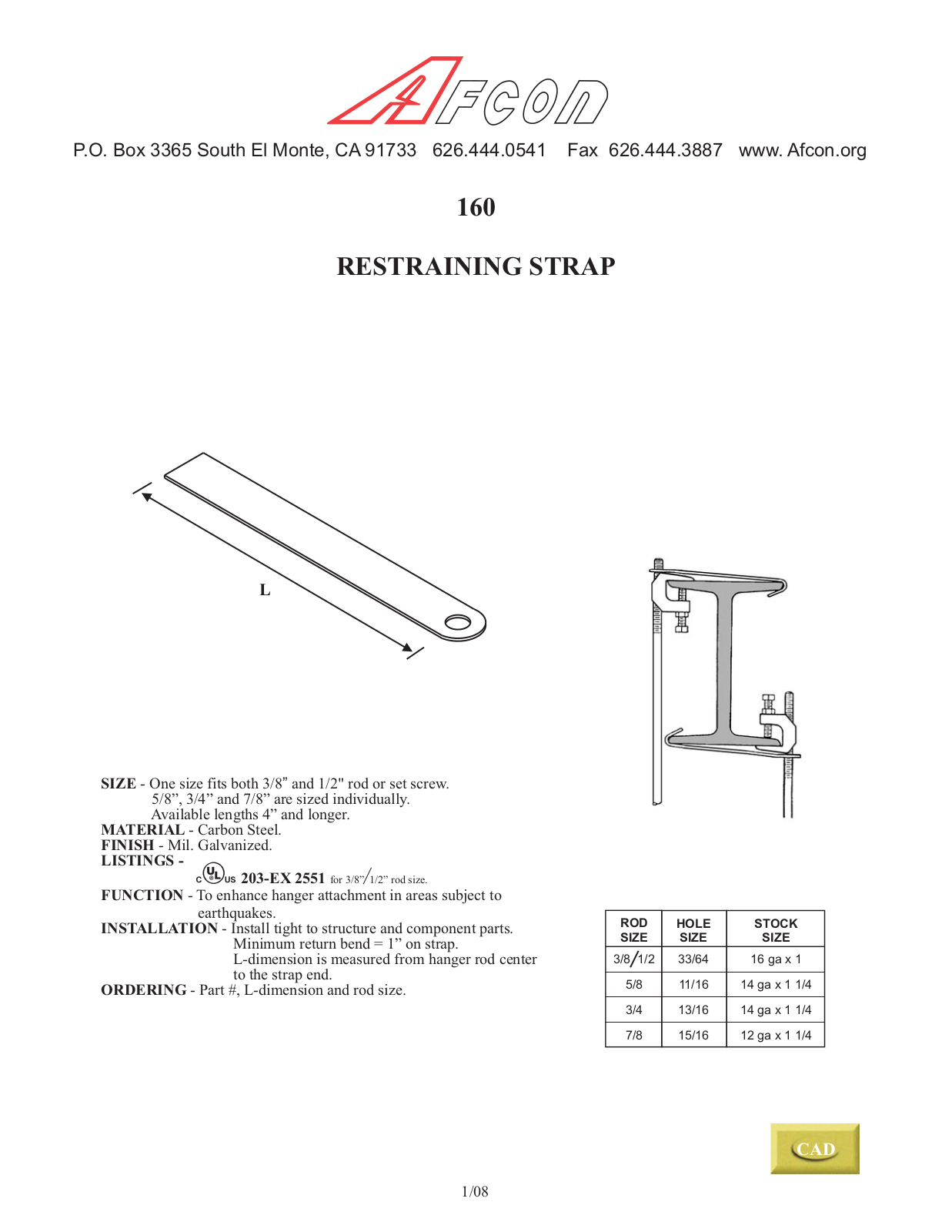 Afcon 160 User Manual