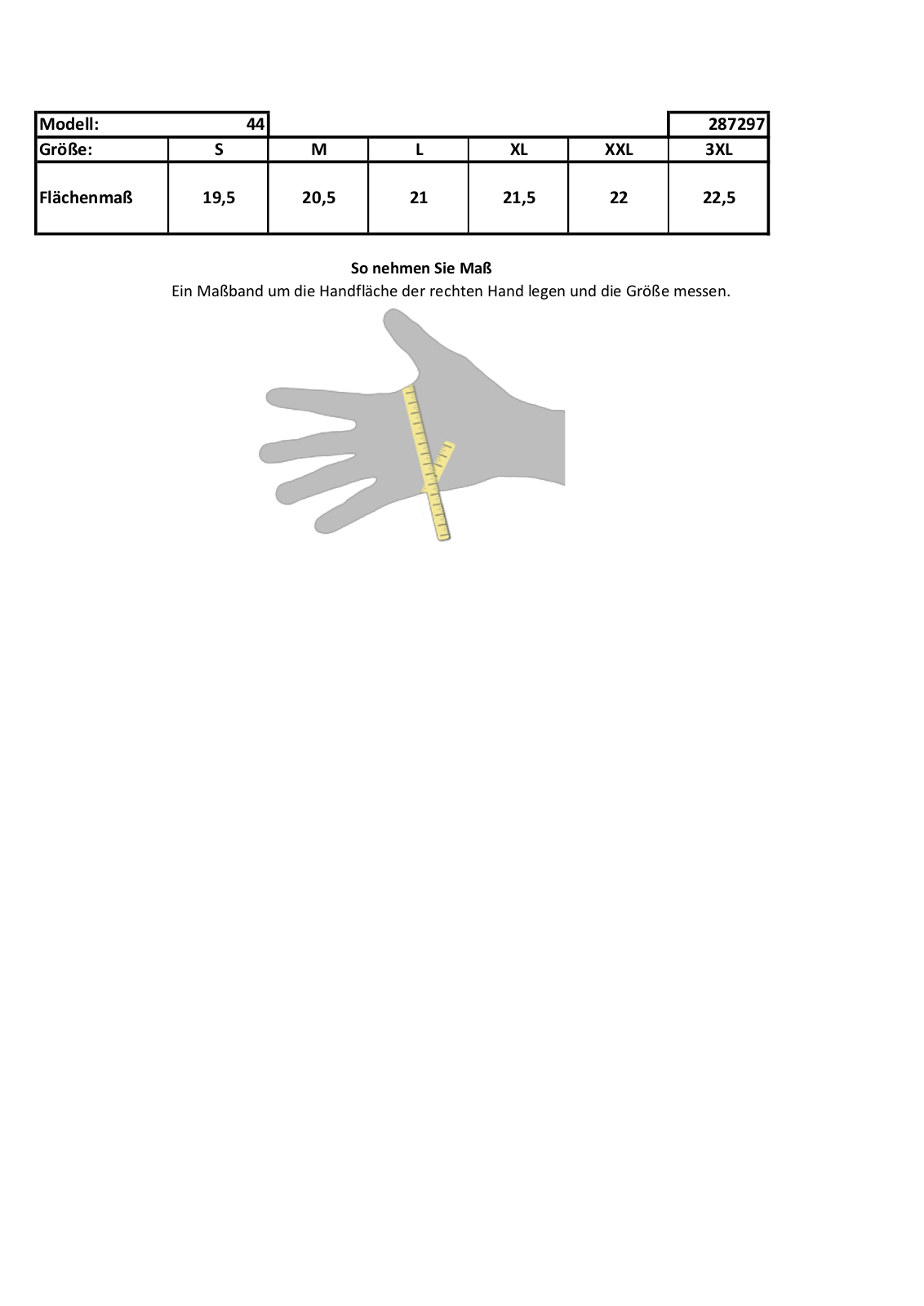 roleff 44 Technical data