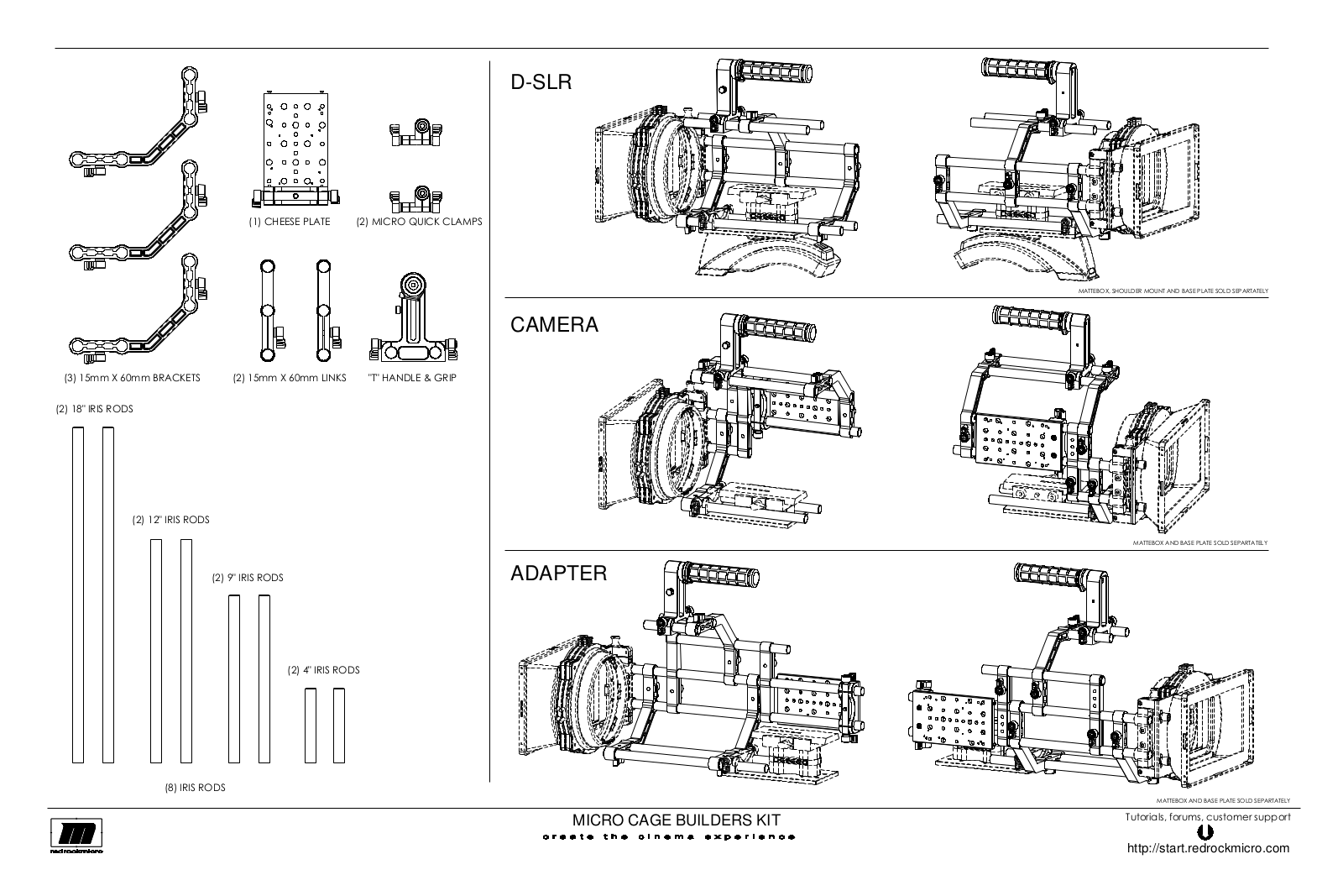 Redrock Micro 8-003-0059 User manual