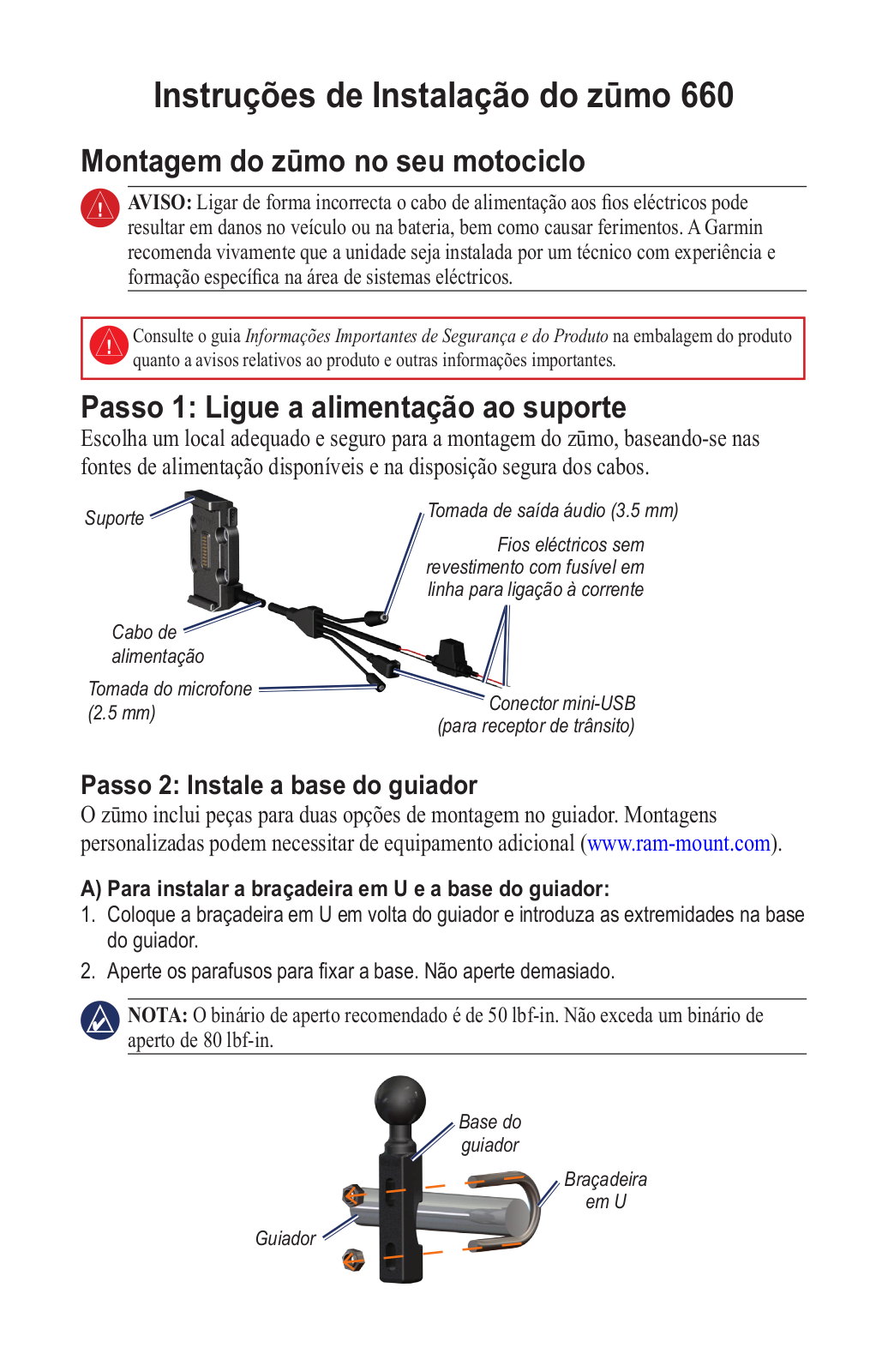 Garmin ZUMO 660 User Manual