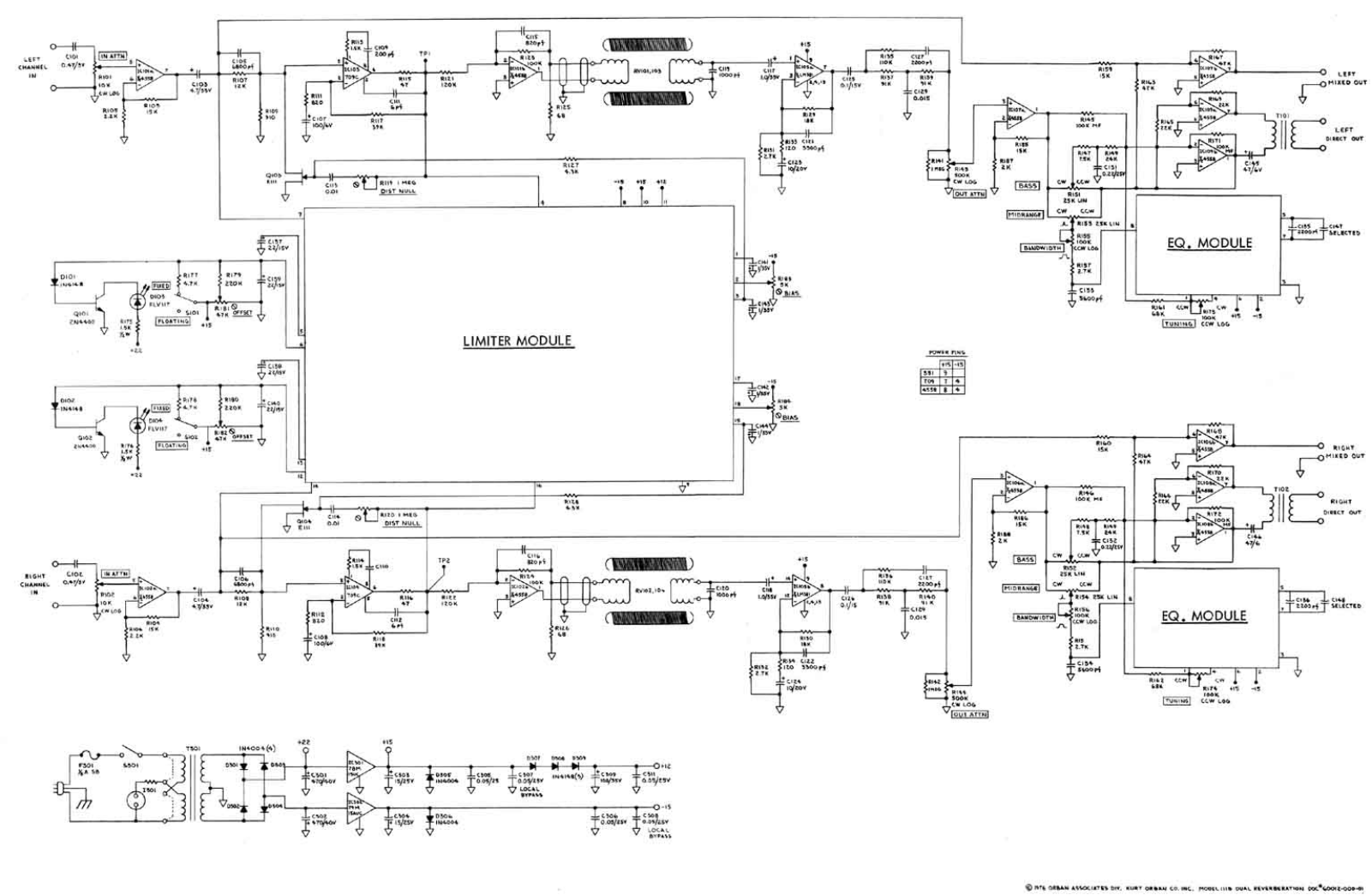 Orban 111b schematic