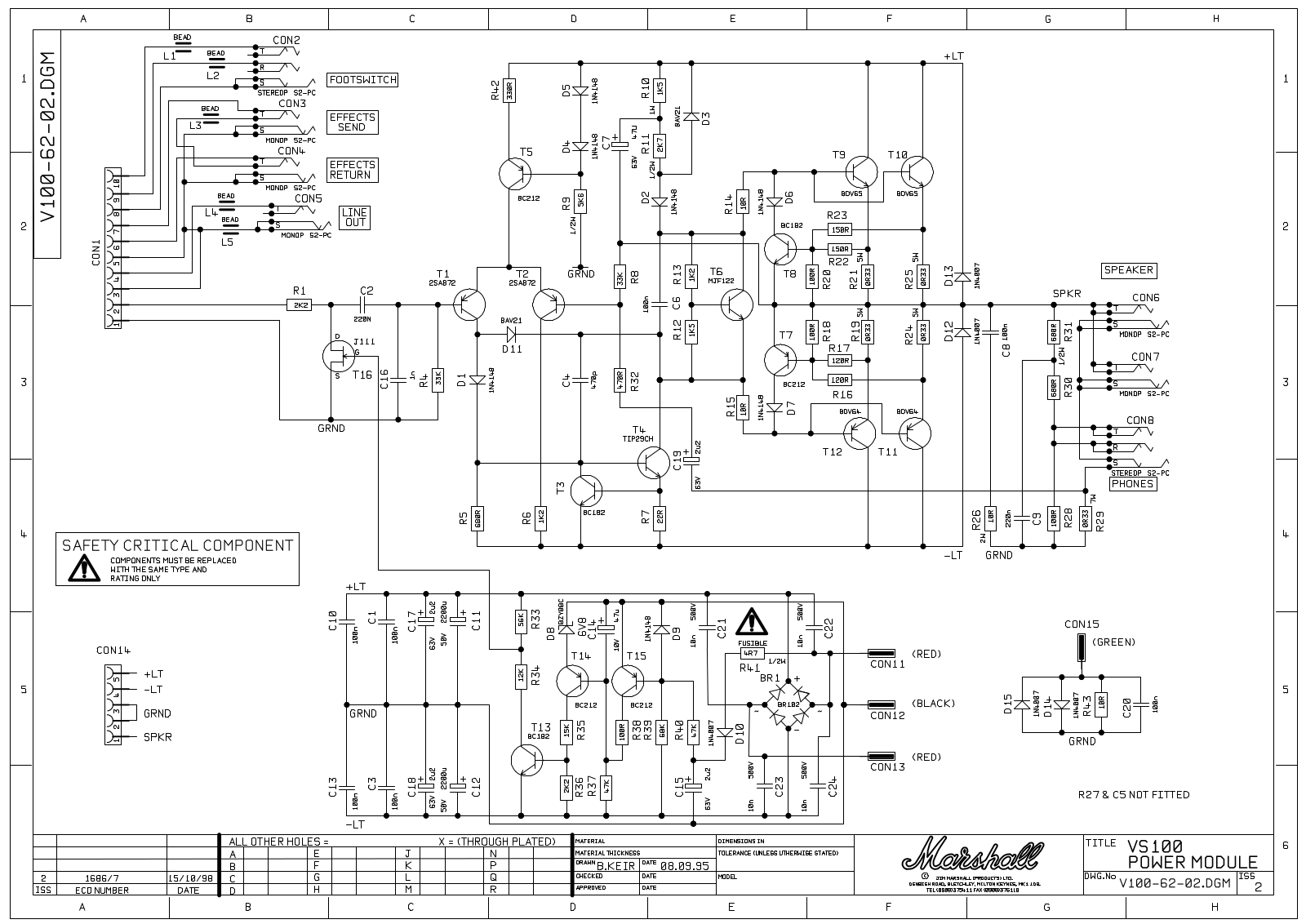 Marshall vs100 schematic