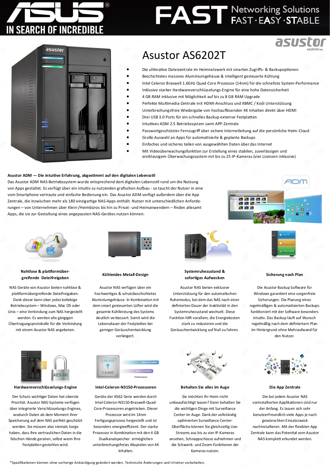 Asustor AS6202T User Manual