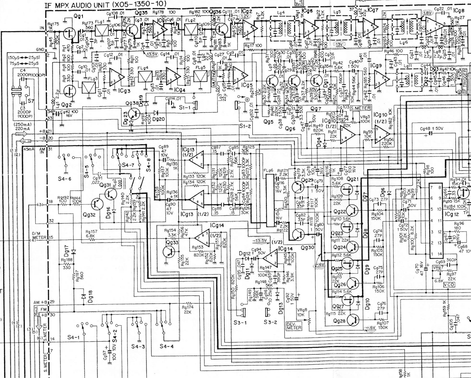 Kenwood KT-8300 Schematic