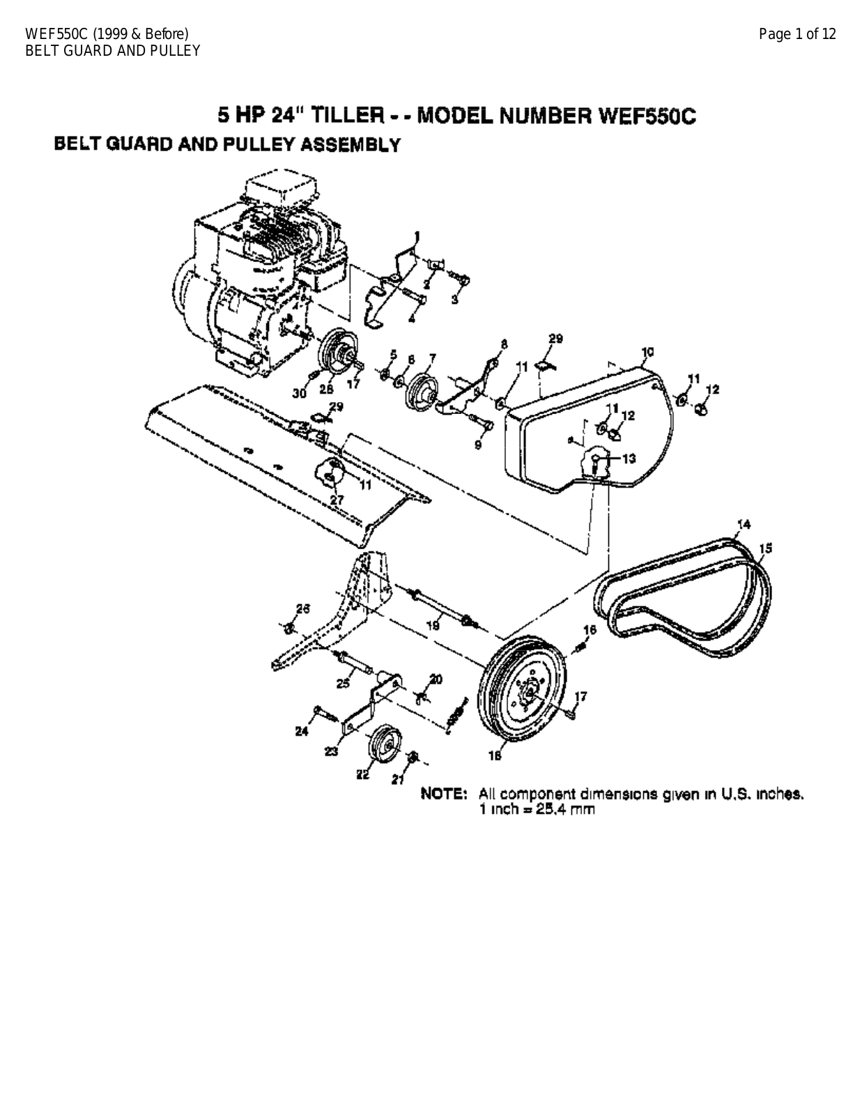 AYP WEF550C Parts List - ManualMachine.com