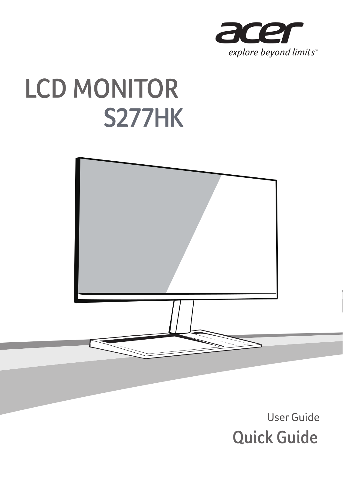 Acer S277HK User guide