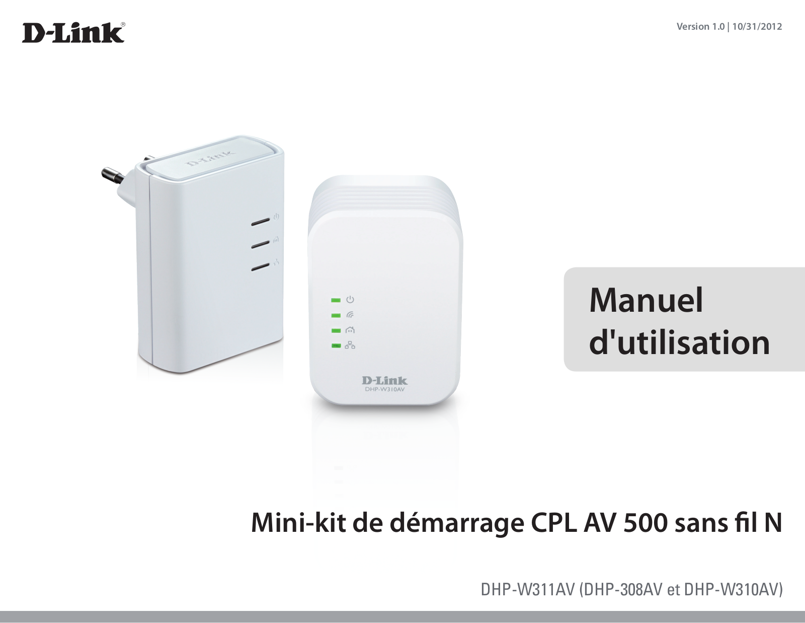 D-LINK DHP-311AV User Manual