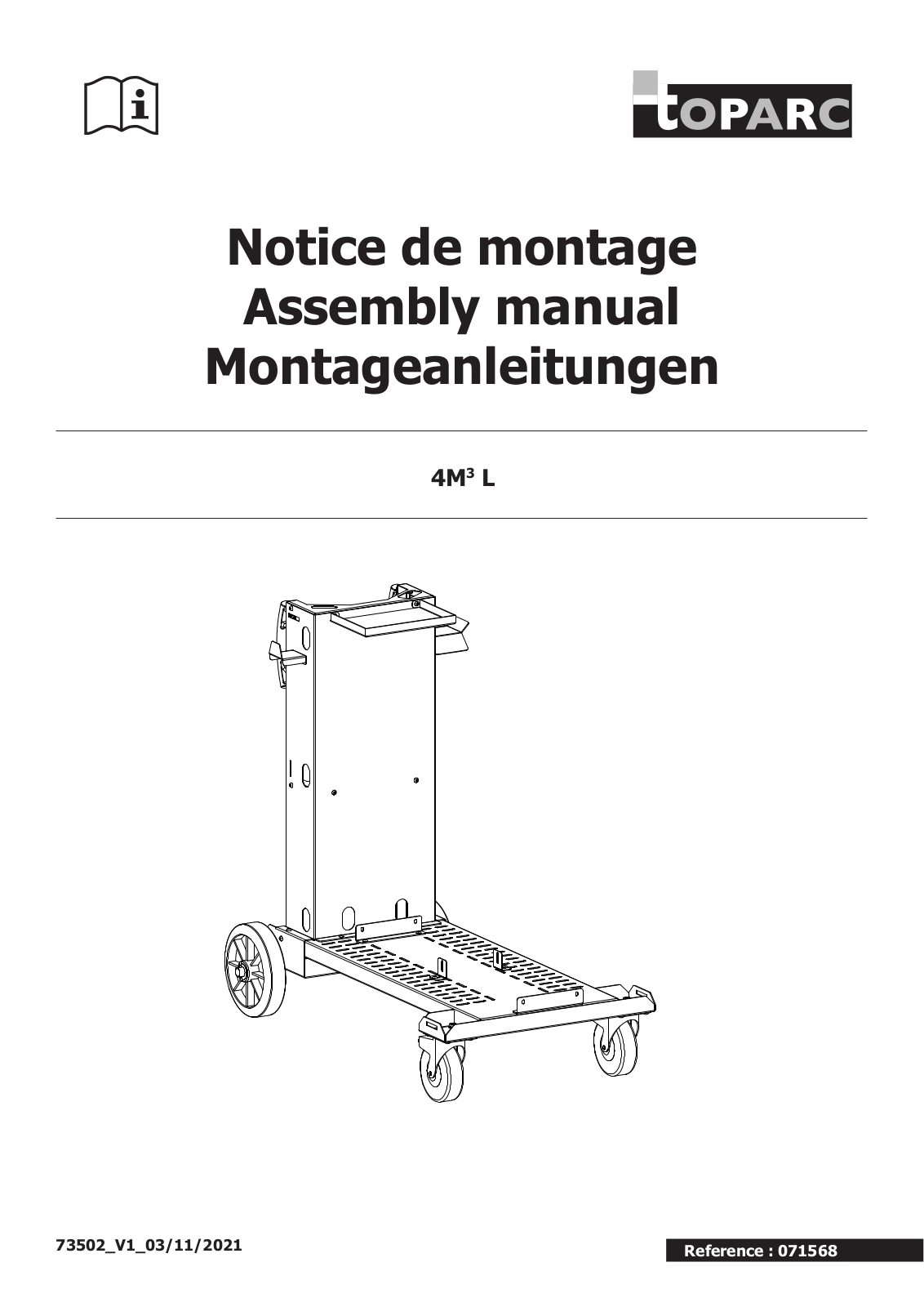 GYS TROLLEY 4m³ L User guide - ManualMachine.com